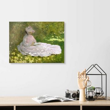 Posterlounge XXL-Wandbild Claude Monet, Die Leserin, Wohnzimmer Malerei