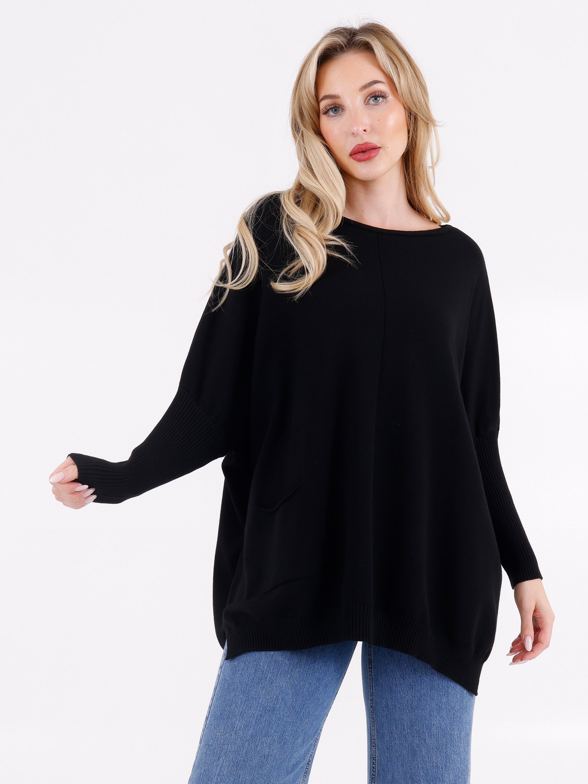 YC Fashion & Style Longpullover Oversized günstig online kaufen