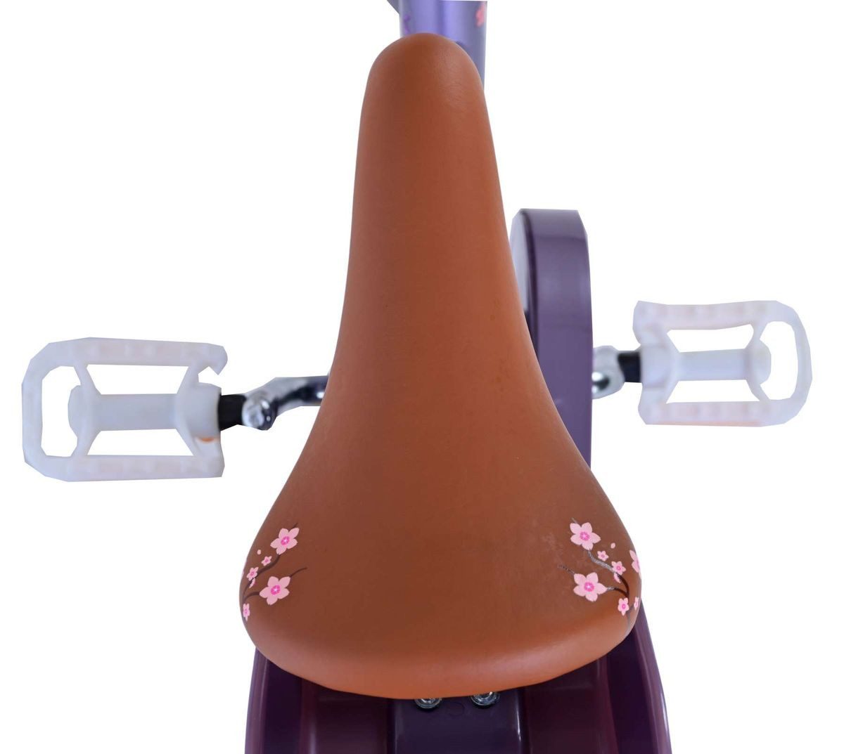 Volare Kinderfahrrad 18 Zoll Kinder Mädchen Fahrrad Mädchenfahrrad Rad Bike Blossom 31842, 1 Gang, Rücktrittbremse, Korb, Seitenständer, Puppensitz