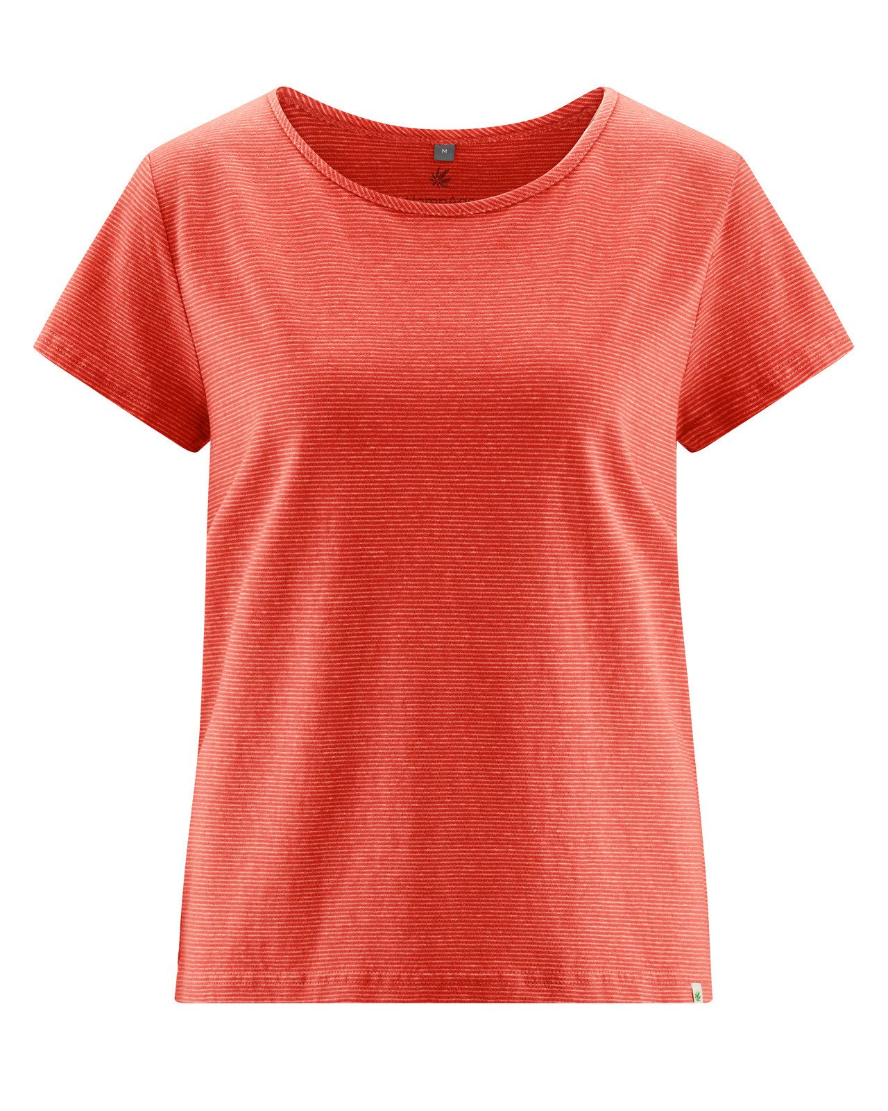 HempAge T-Shirt Gestreiftes Damen T-Shirt aus Hanf/Bio-Baumwolle