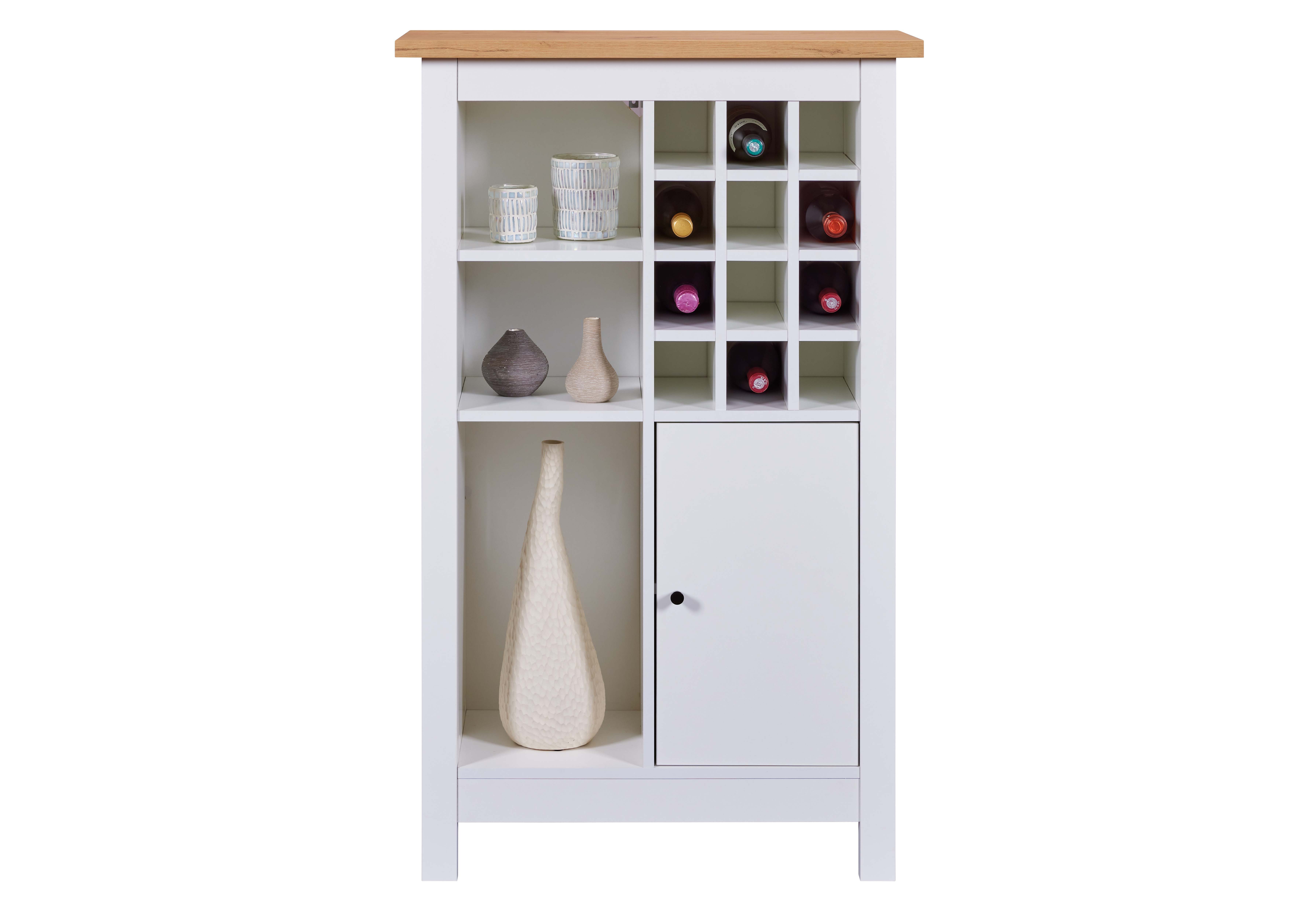 Inter Link Weinregal Weinschrank Julina, Weinregal, mit Platz für 12 Flasch günstig online kaufen