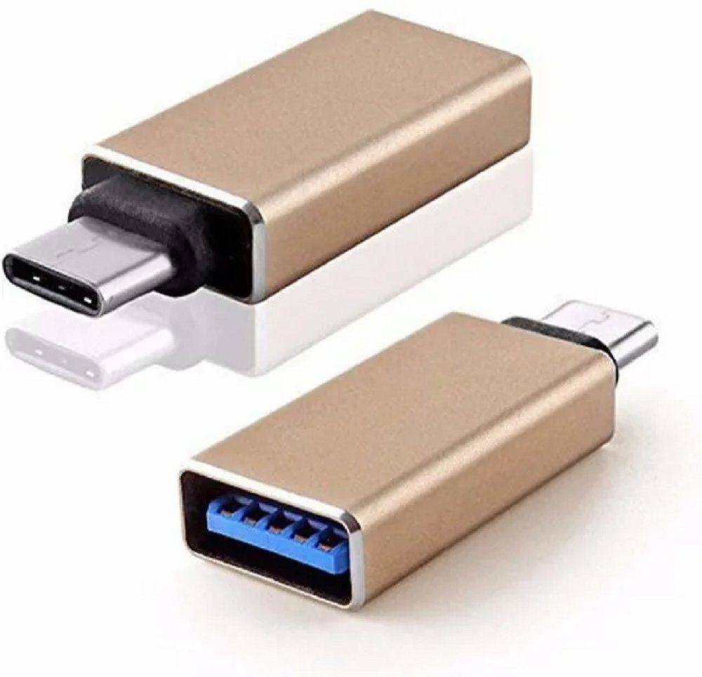 COFI 1453 USB Adapter USB auf Micro-USB / Type-C Ladeadapter USB-Adapter