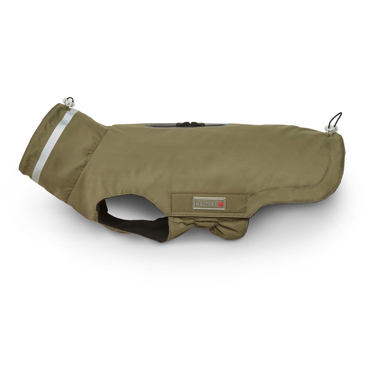 Wolters Hundemantel Outdoorjacke Modern Classic für Dackel olive