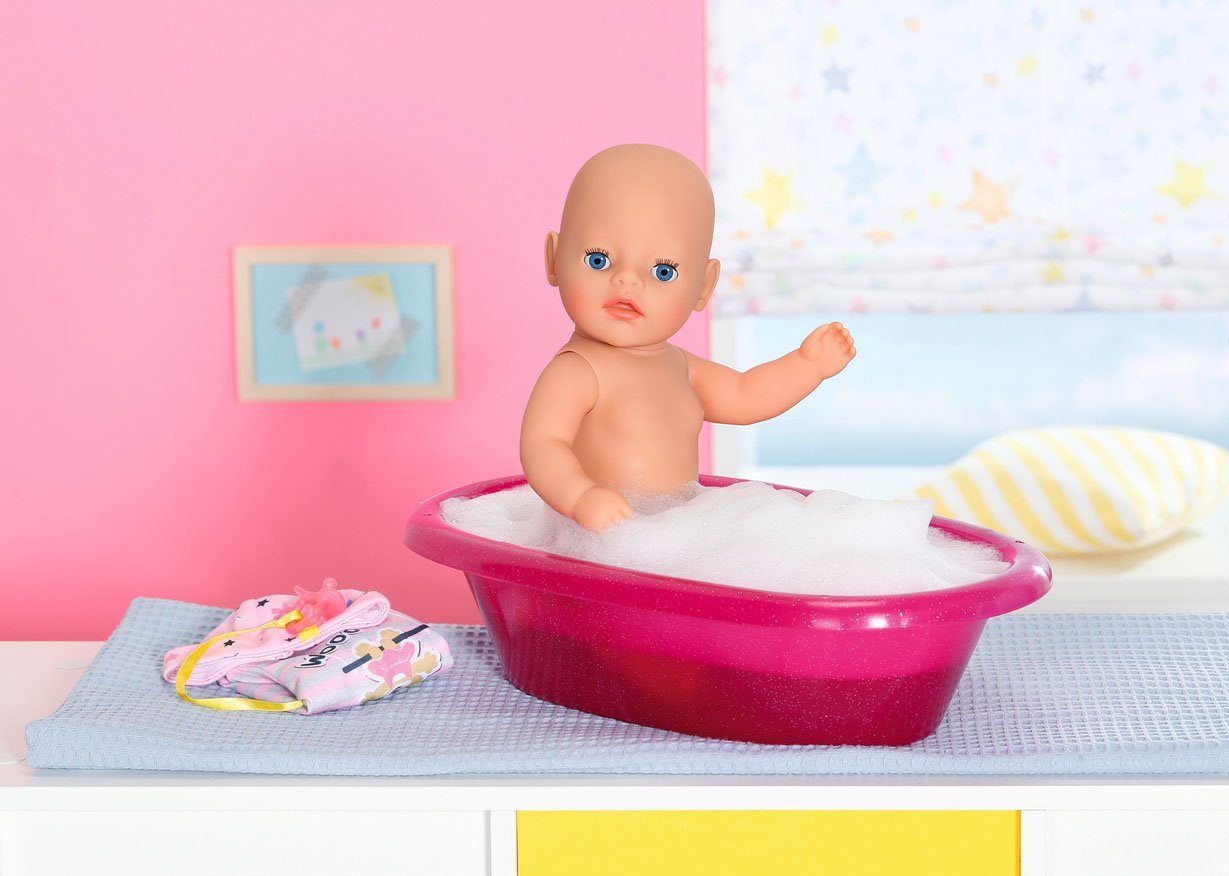 Zapf Creation® Baby Touch cm, mit Little Soft Funktionen 36 Born Girl, lebensechten Babypuppe