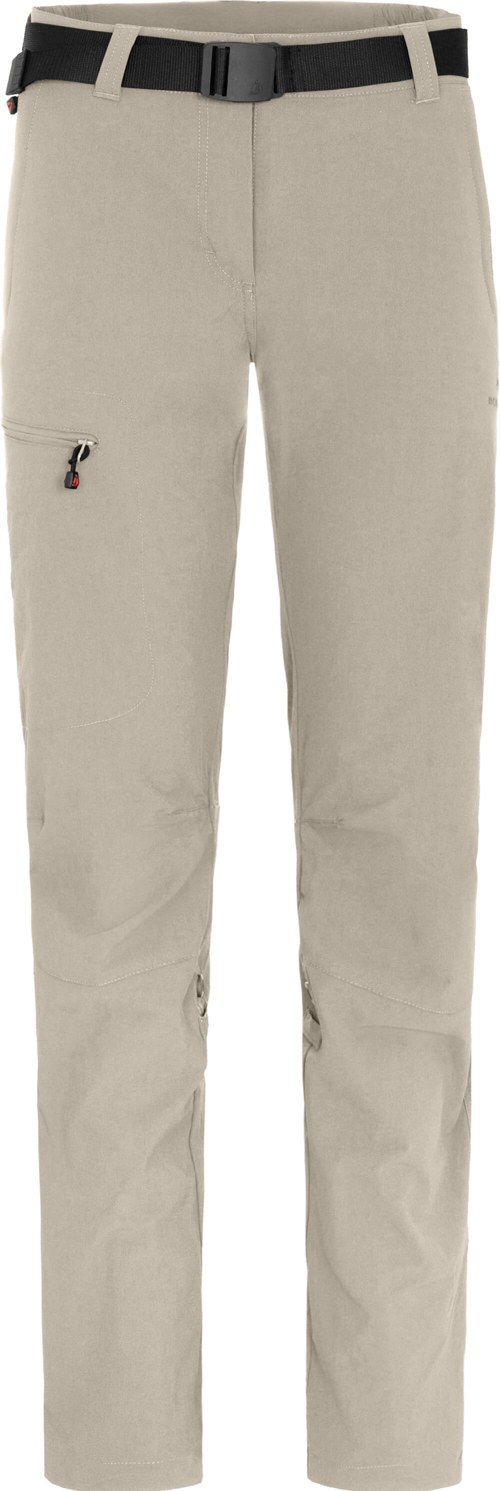 Bergson Outdoorhose HYDRYS Damen Wanderhose, vielseitig, pflegeleicht, Normalgrößen, beige