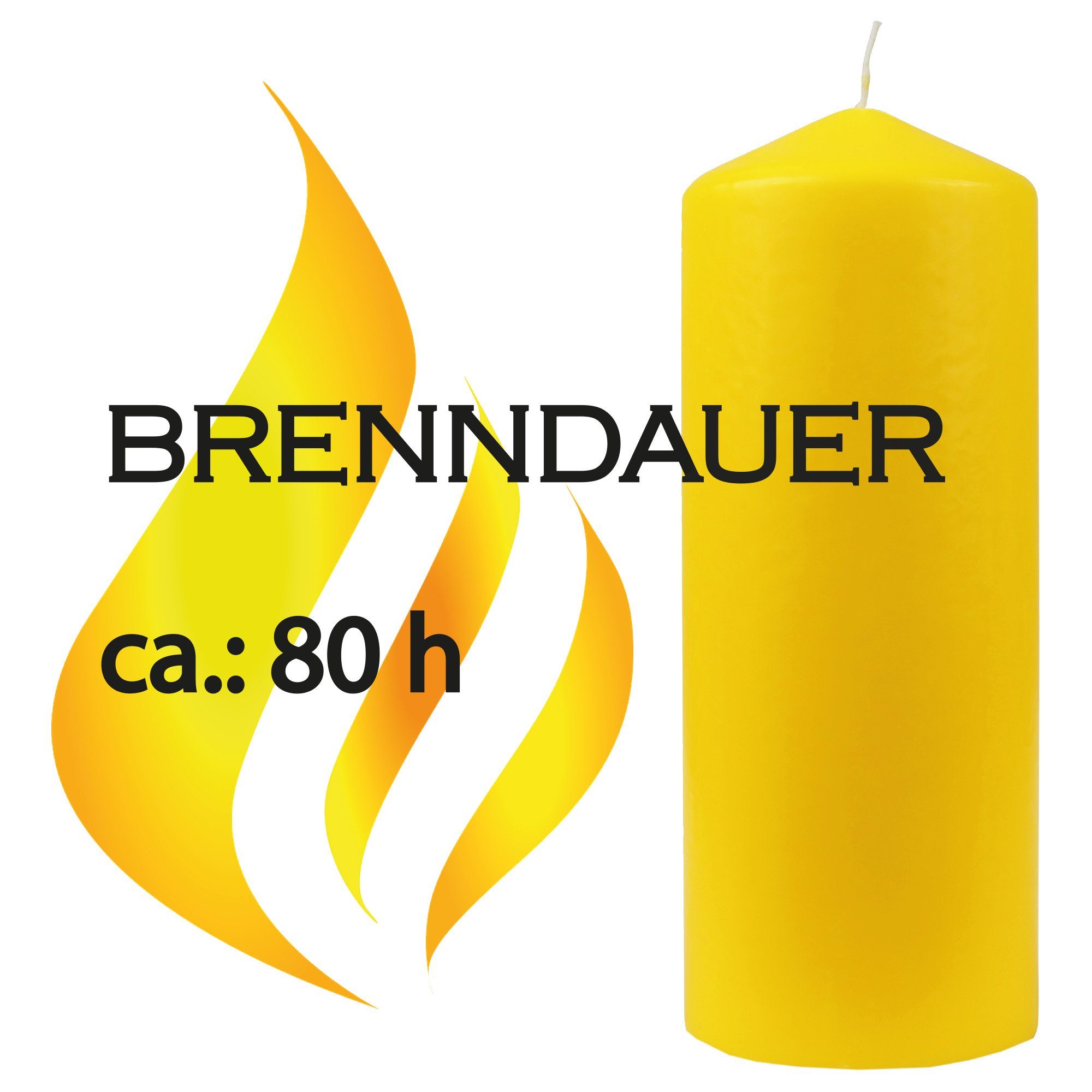 HS Candle Adventskerze Stumpenkerze (1-tlg), Wachskerzen günstig online kaufen
