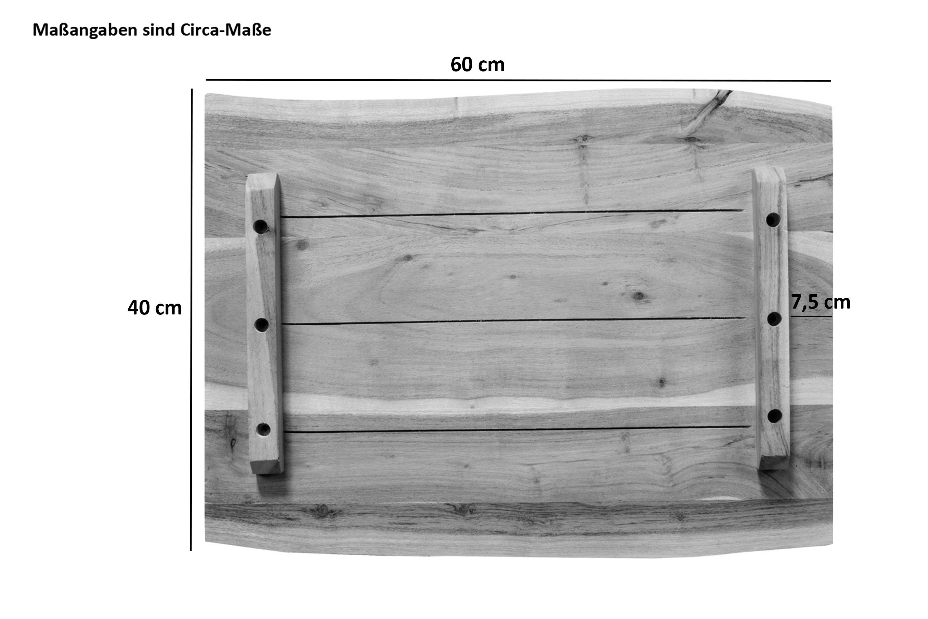 SAM® Arbeitsplatte Johannes, Arbeitsplatte für Heimwerker aus Akazienholz