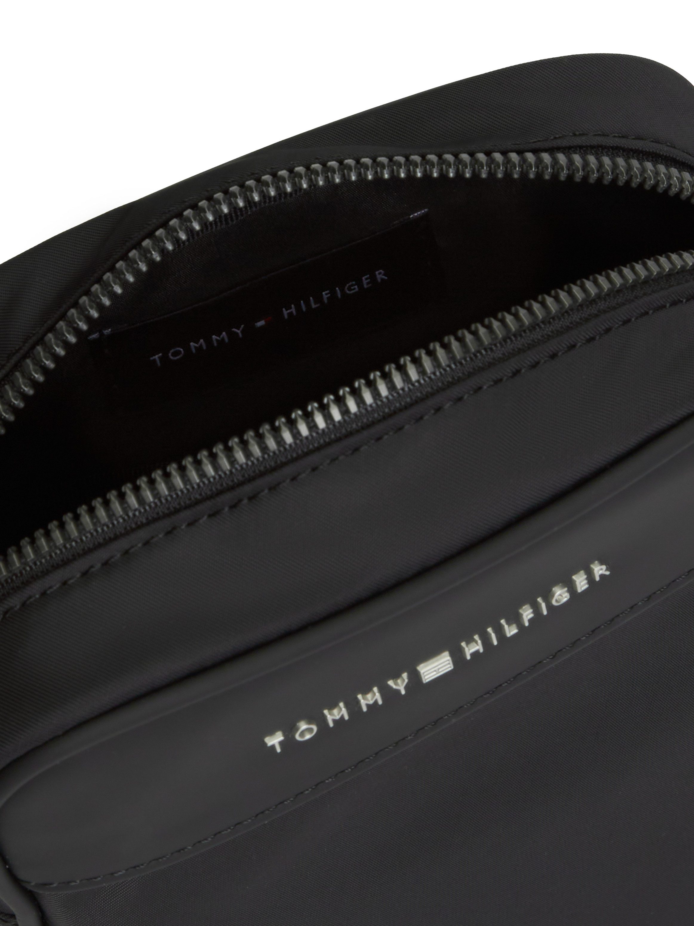 Tommy Hilfiger Umhängetasche TH REPREVE MINI REPORTER, Unisex Schultertasche, Crossbody-Bag mit Logoschriftzug