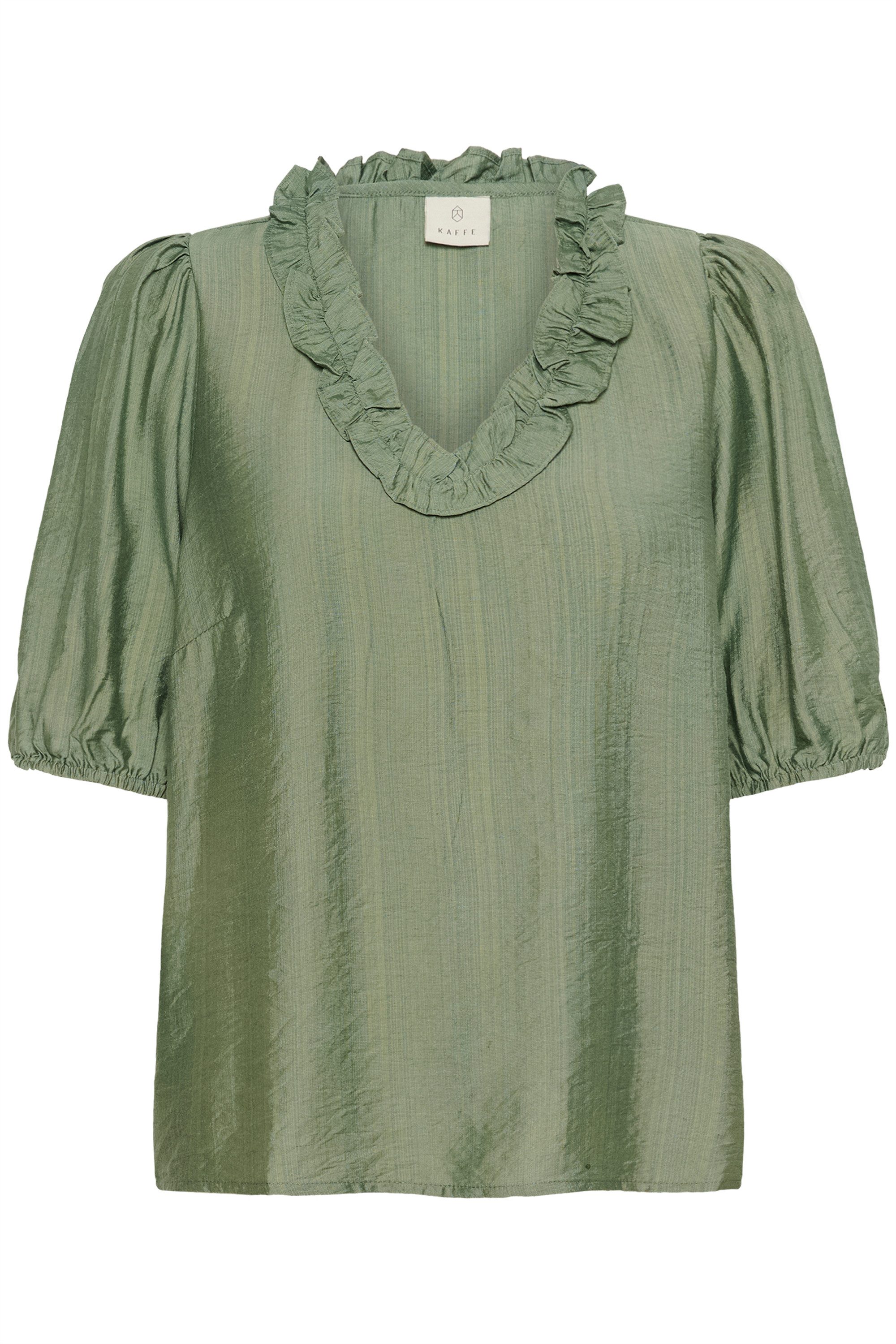 KAFFE Kurzarmbluse Kurzarm-Bluse KAmariana günstig online kaufen