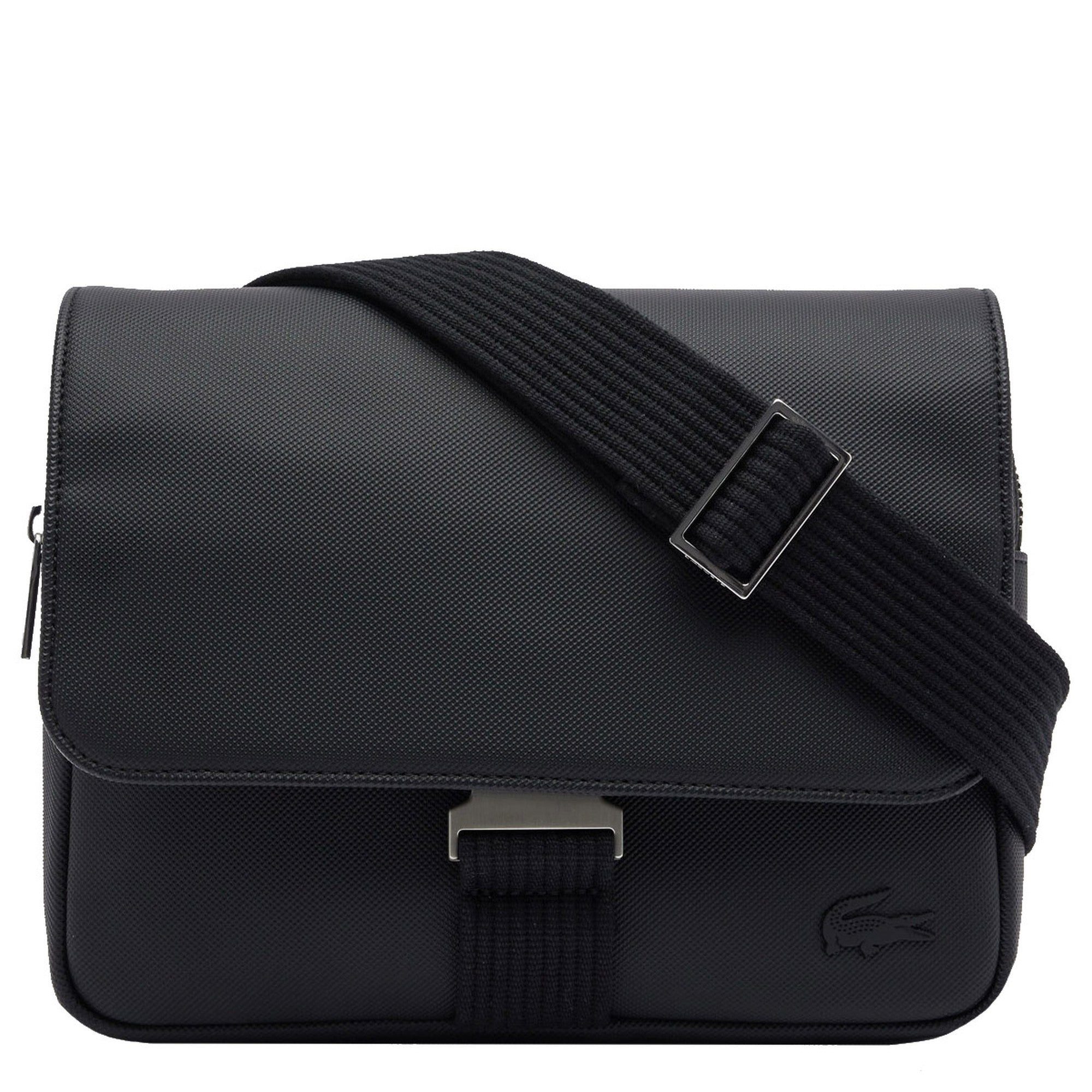 Lacoste Umhängetasche Men's Classic Messenger - Umhängetasche 25 cm (black)