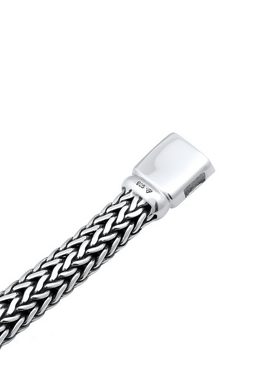 Kuzzoi Armband Gliederarmband Basic Cool unisex 925 Silber