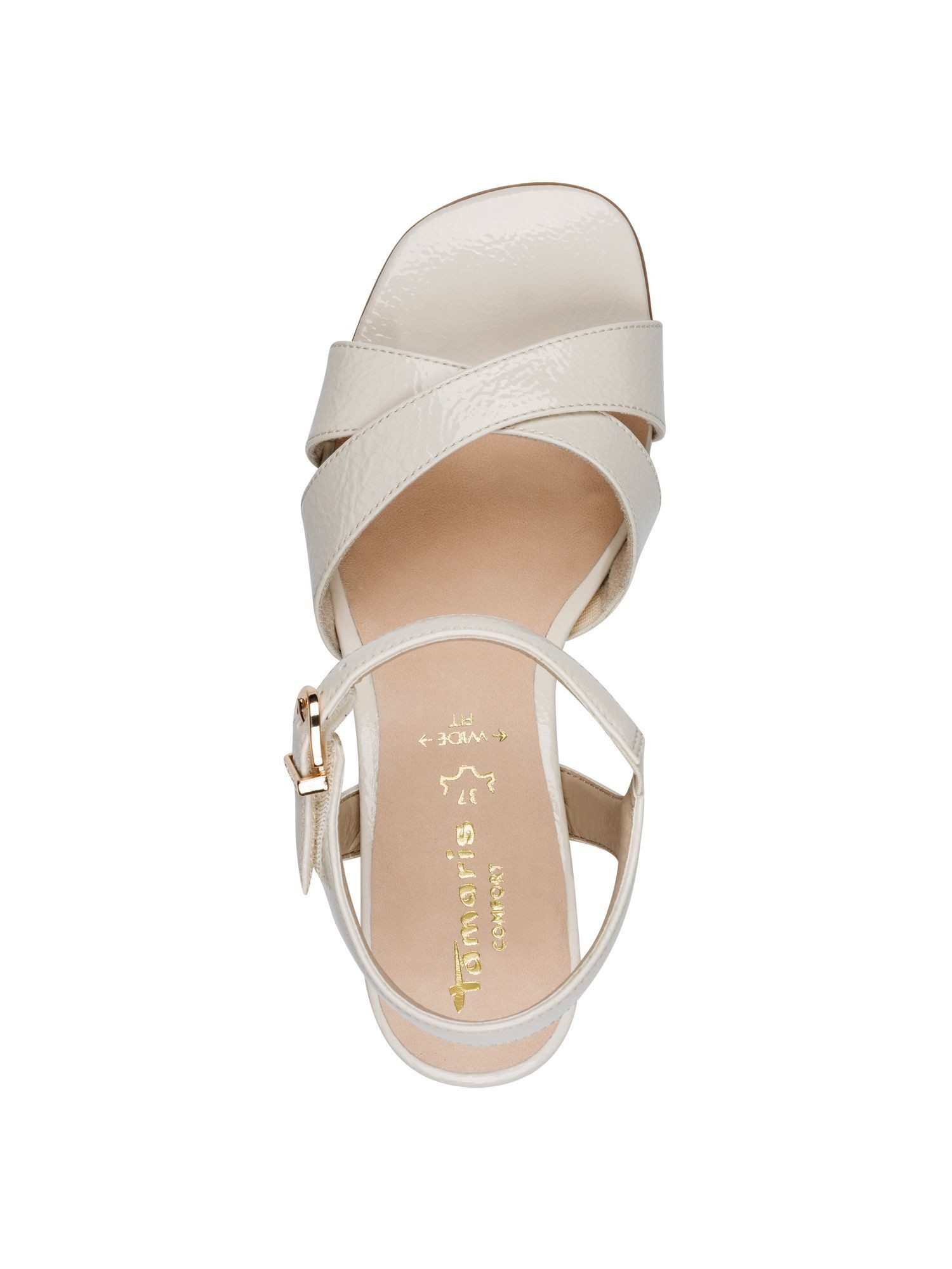 Tamaris WIDE FIT comfortFit mit Blockabsatz Blockabsatz Sandalette comfortFit