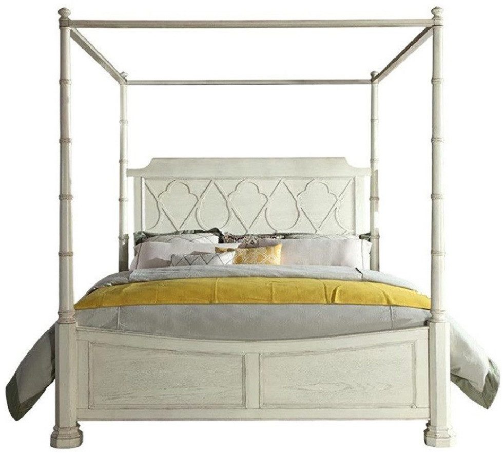Xlmoebel Himmelbett Luxuriöses Bettgestell aus Echtholz mit klassischem Design (HimmelBett), Hergestellt in Europa