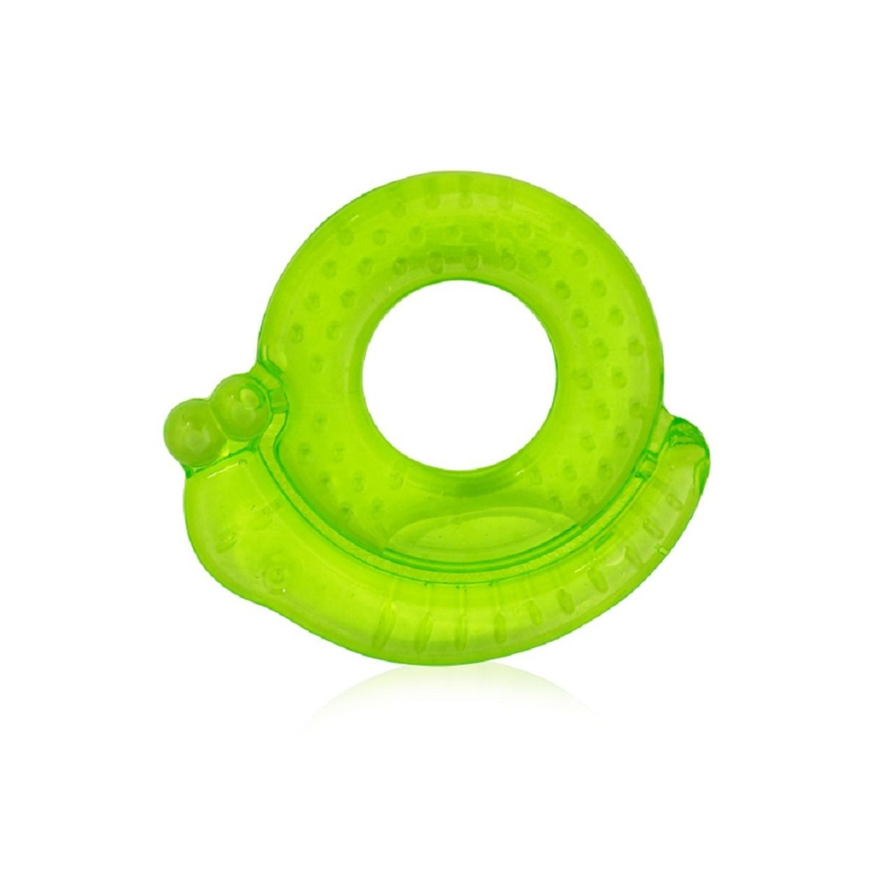 Baby Care Beißring Schnecke, Kühlring Zahnhilfe mit Wasser gefüllt ab 3 Monate, Form: Schnecke