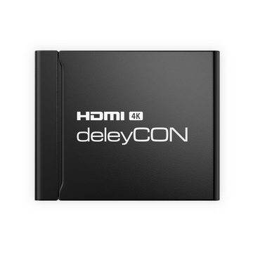 deleyCON deleyCON HDMI Repeater 4K UHD 2160p Aktiver HDMI Signalverstärker Audio- & Video-Adapter