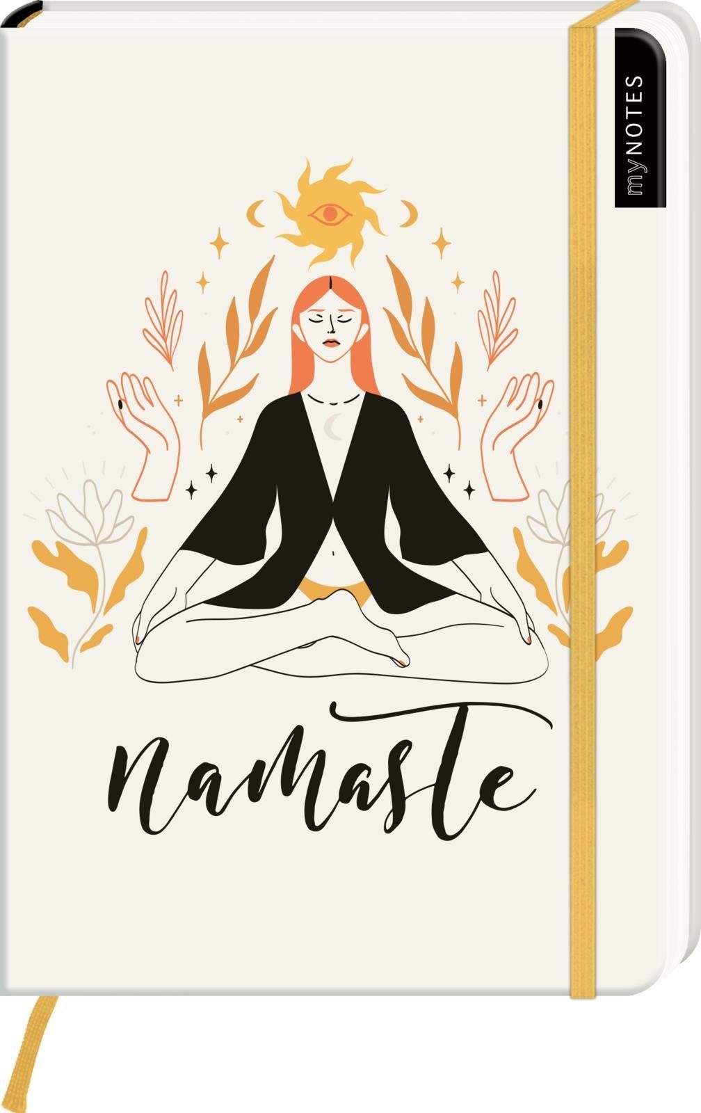 myNOTES Namaste A5: Edition Ars Notizbuch Notizbuch