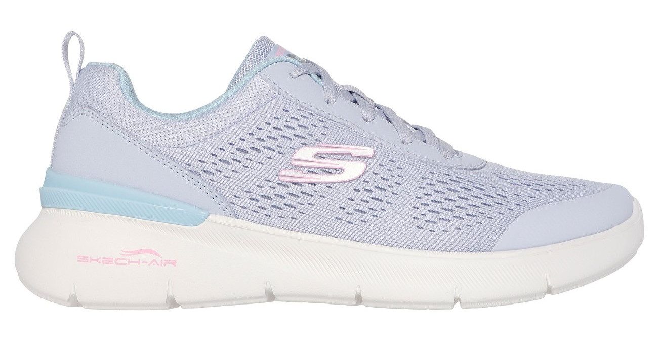 Skechers SKECH-AIR DYNAMIGHT 2.0-NEW HEIGHTS Sneaker, Schnürschuh, Fitnessschuh, Halbschuh, Freizeitsch mit Memory Foam