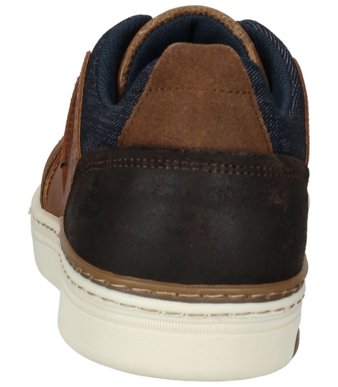 Sneaker Bullboxer Sneaker Cognac Leder/Textil