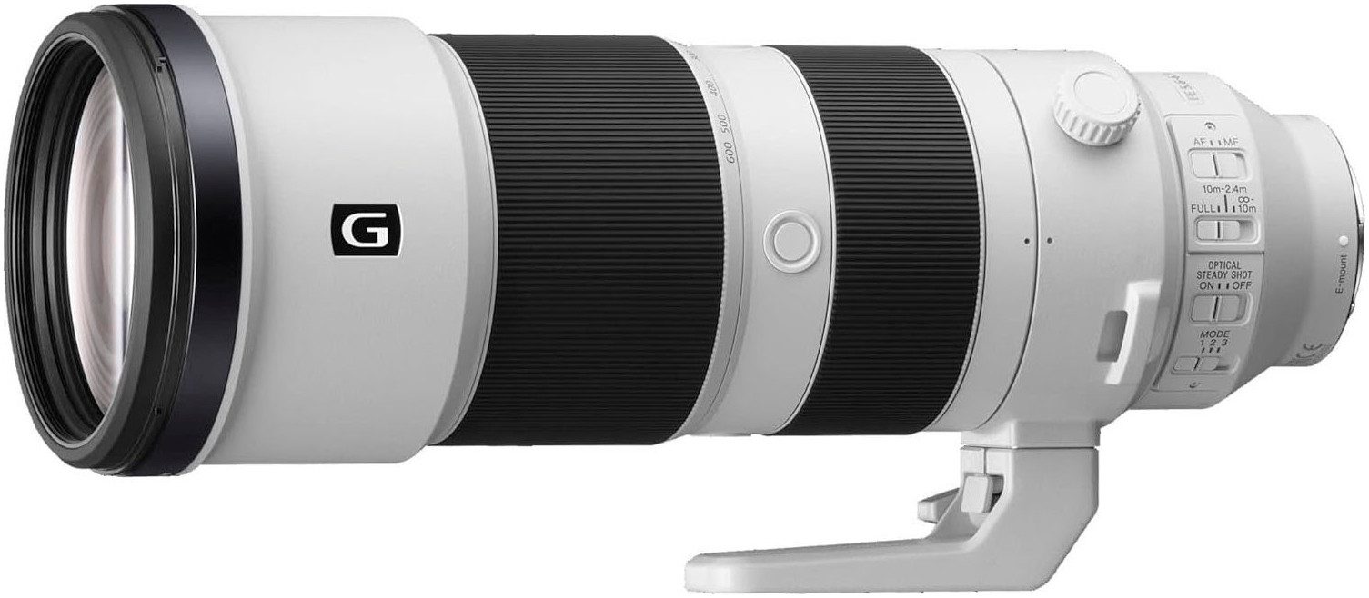 Sony SEL-200600G E-Mount Super-Telezoom Objektiv, (FE 200-600 mm f/5.6-6.3 G OSS, Vollformat)