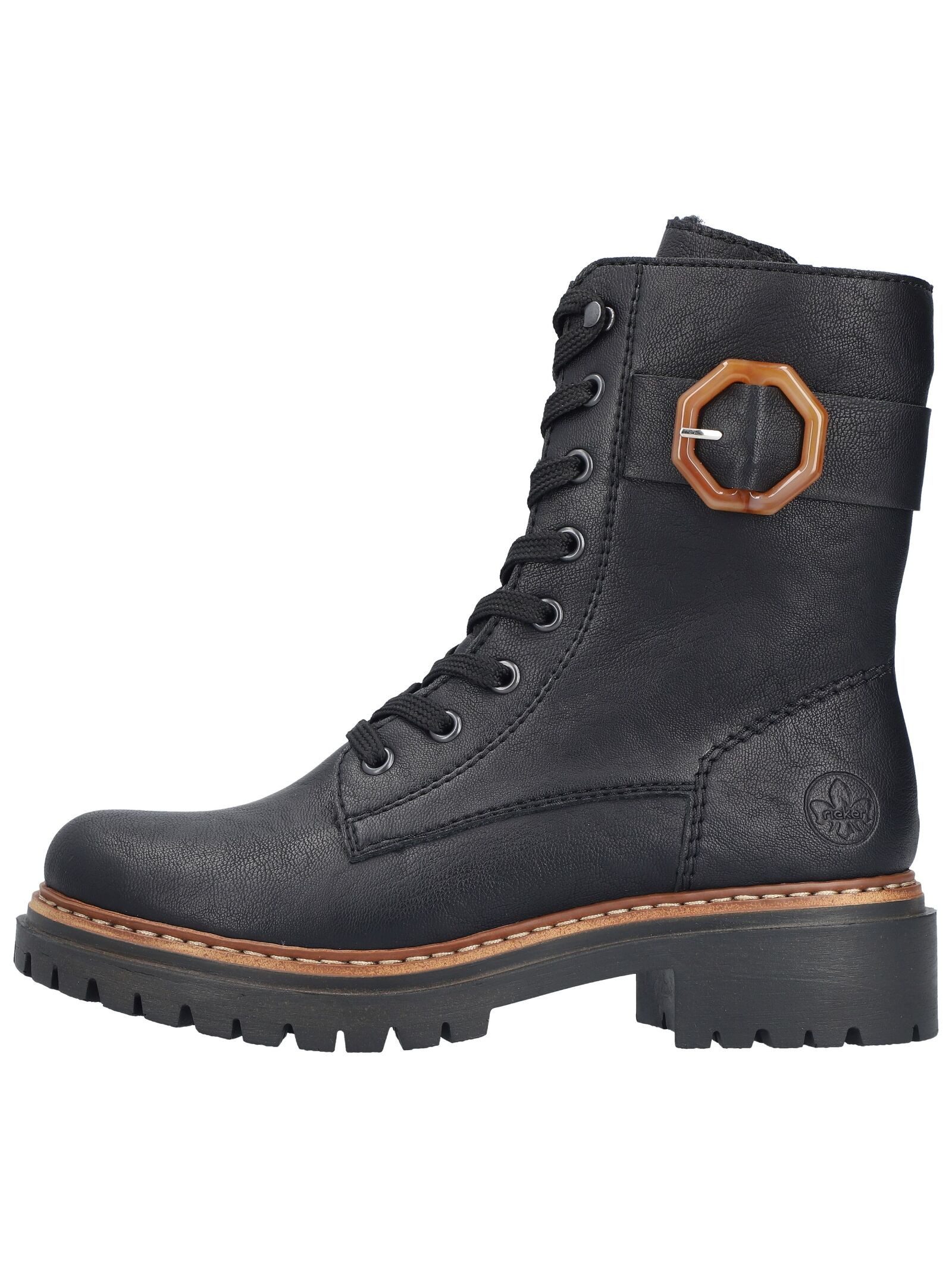 Rieker Rieker Stiefelette Lederimitat Schnürstiefelette günstig online kaufen