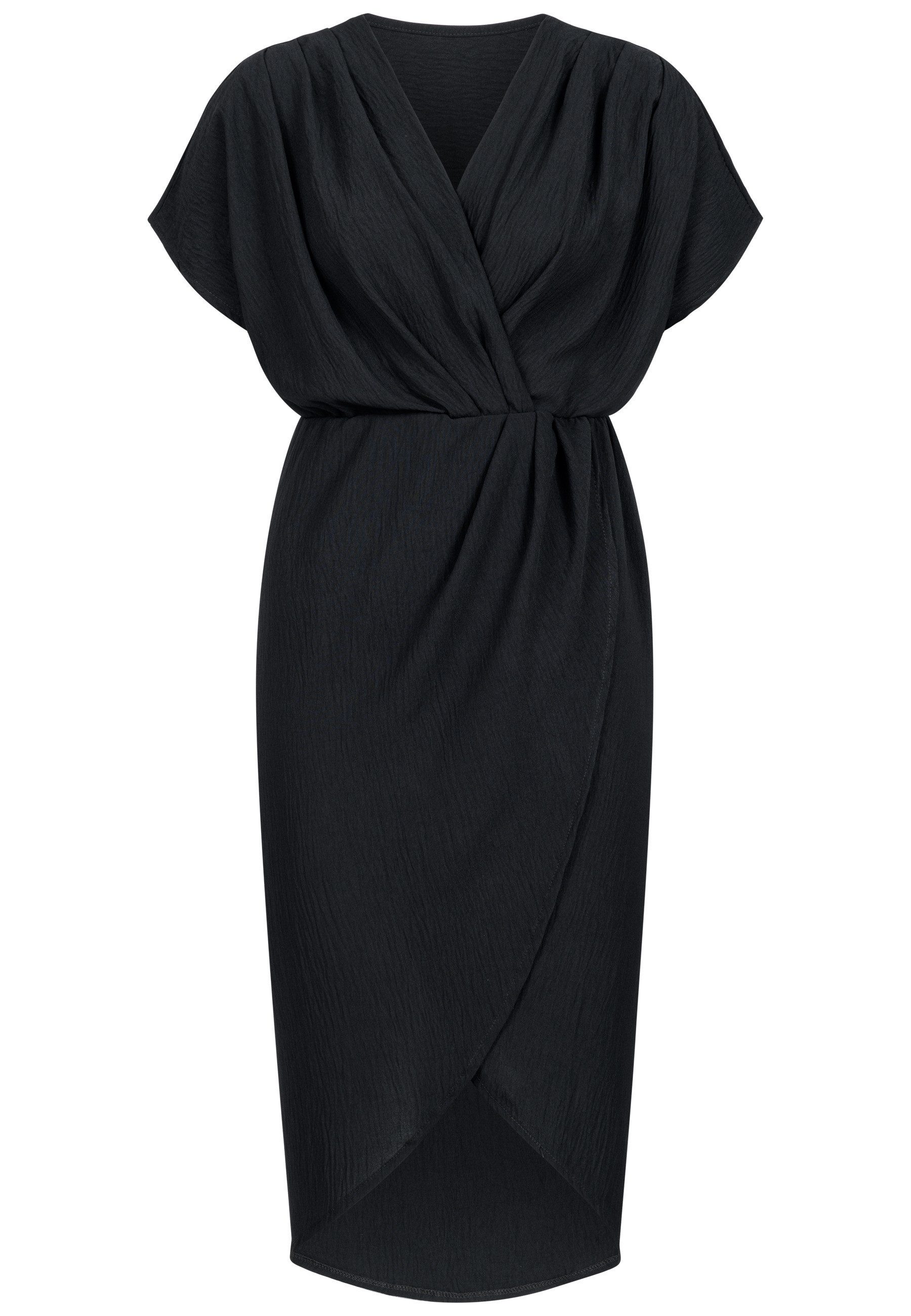 CLOUD 5IVE Shirtkleid CLOUD 5IVE Wrap-Look Dress (1-tlg)