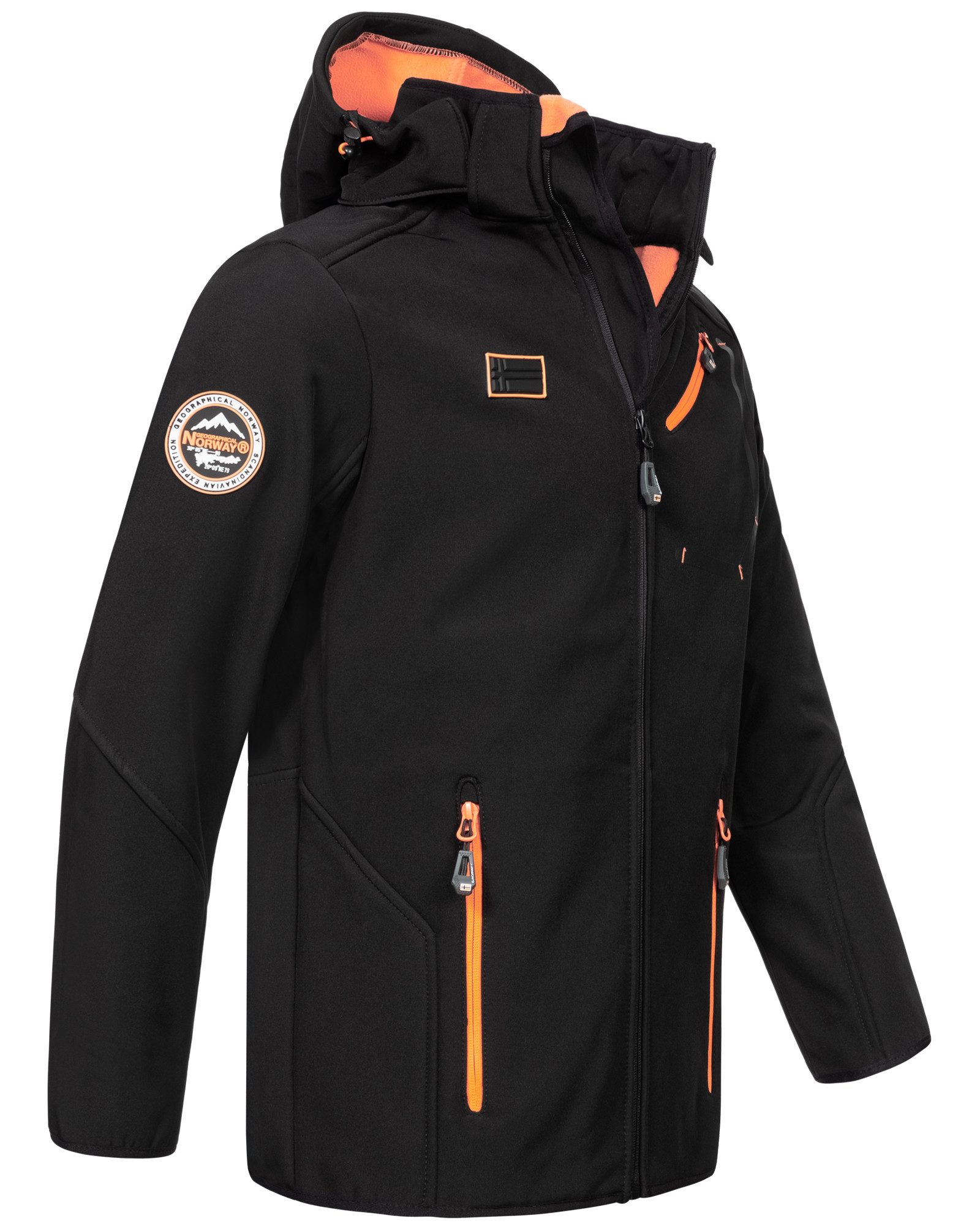 Geographical Norway Softshelljacke Herren Herbst Winter Jacke Softshell Jacke Windbreaker Übergangs Regen