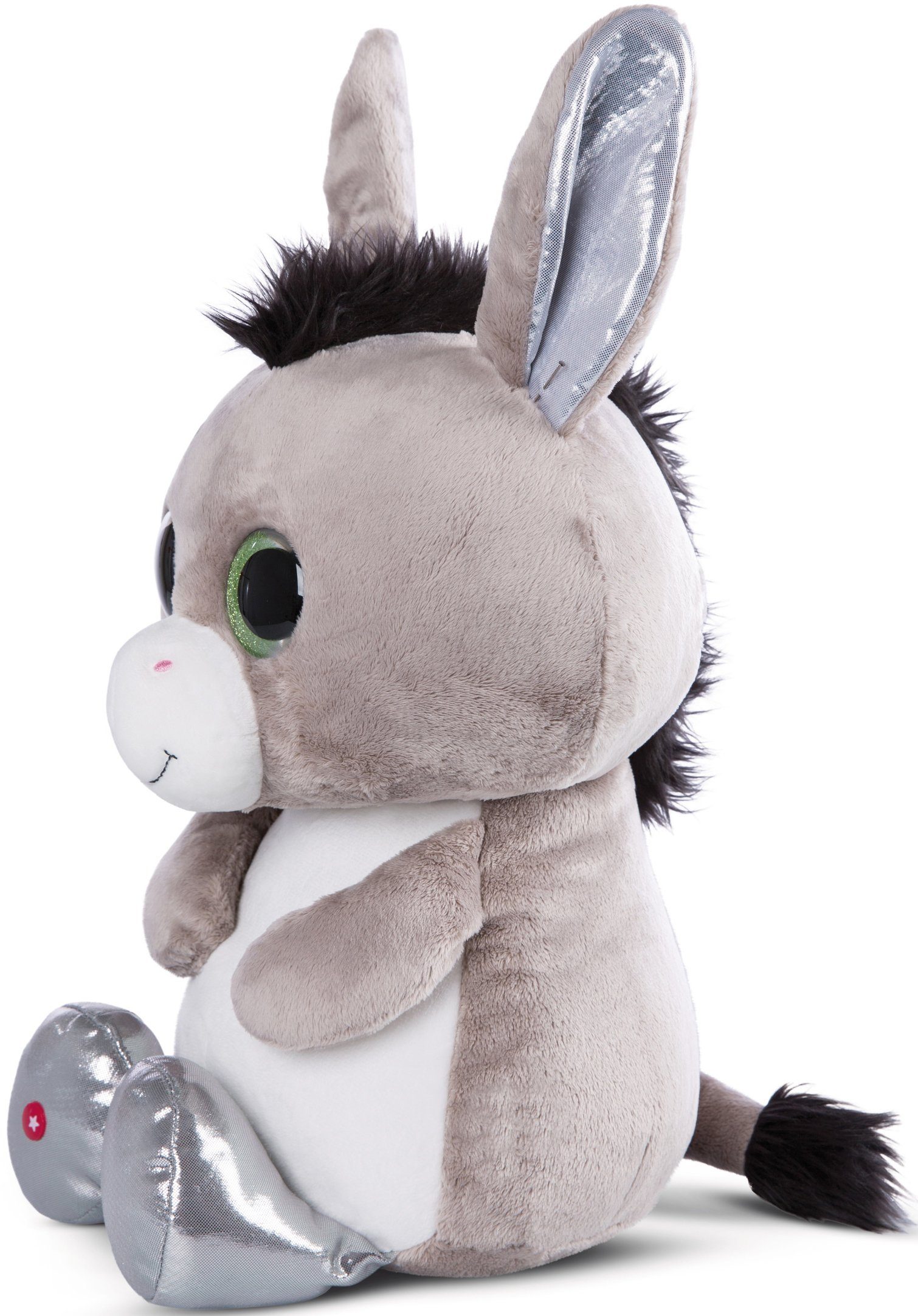 Nici Kuscheltier Glubschis, Esel Donki, 45 cm schlenkernd