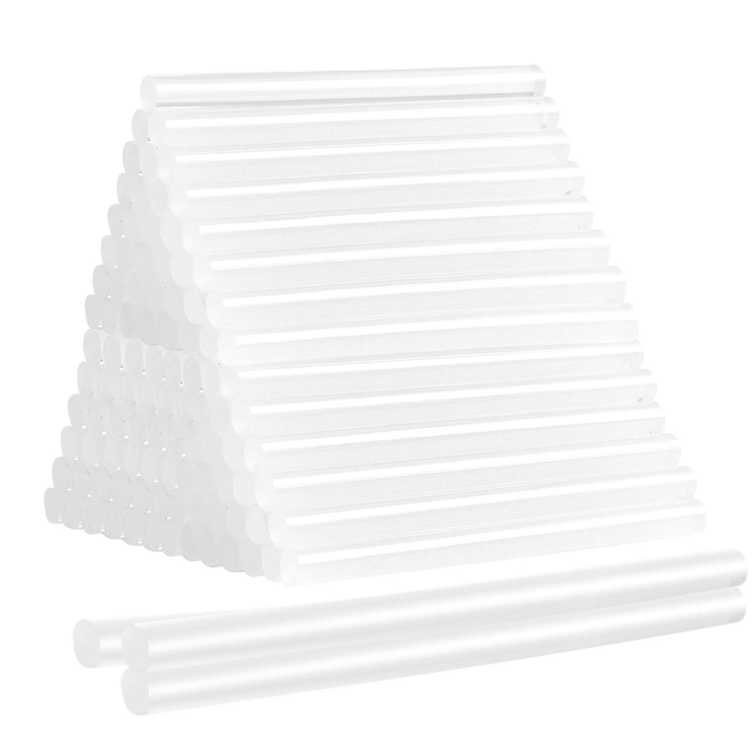Clanmacy Heißklebestift Klebesticks Heißkleber Heißklebestifte 11x200mm Klebepatronen Sticks, (50 St)
