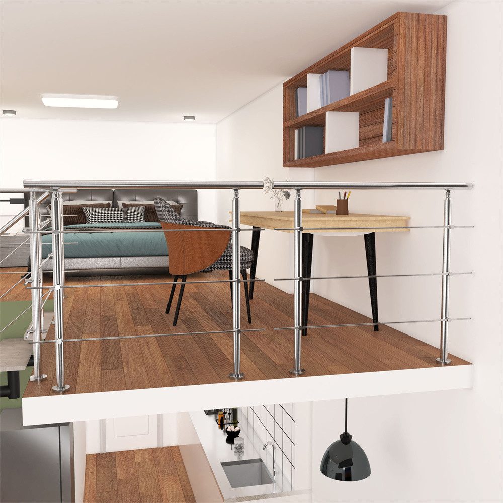 AICA Treppengeländer Edelstahl Material Handläufe 3/5 guardrails Treppe Gel günstig online kaufen