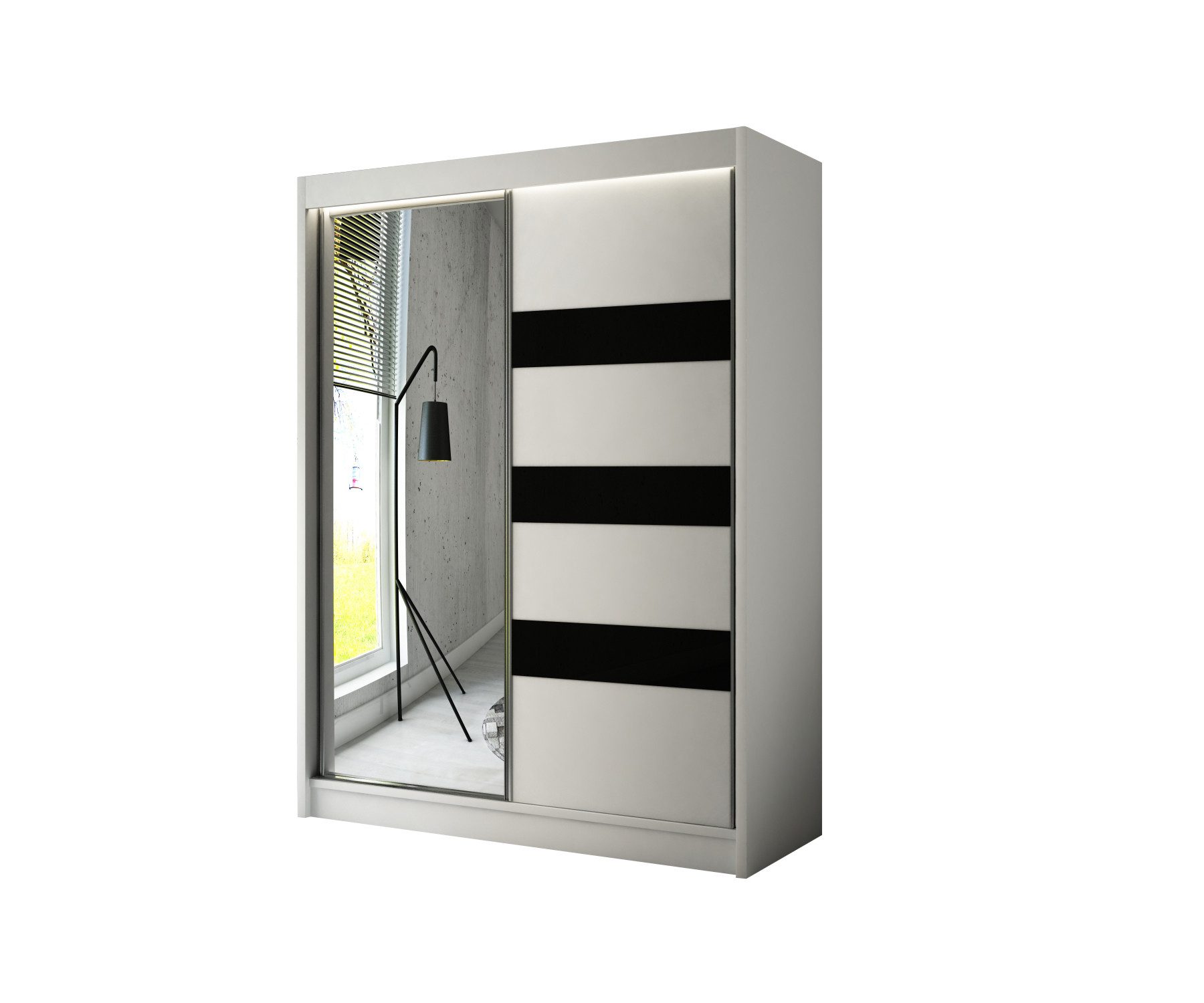 ALTDECOR Schiebetürenschrank LOSTE (Kleiderschrank Garderobenschrank mit günstig online kaufen