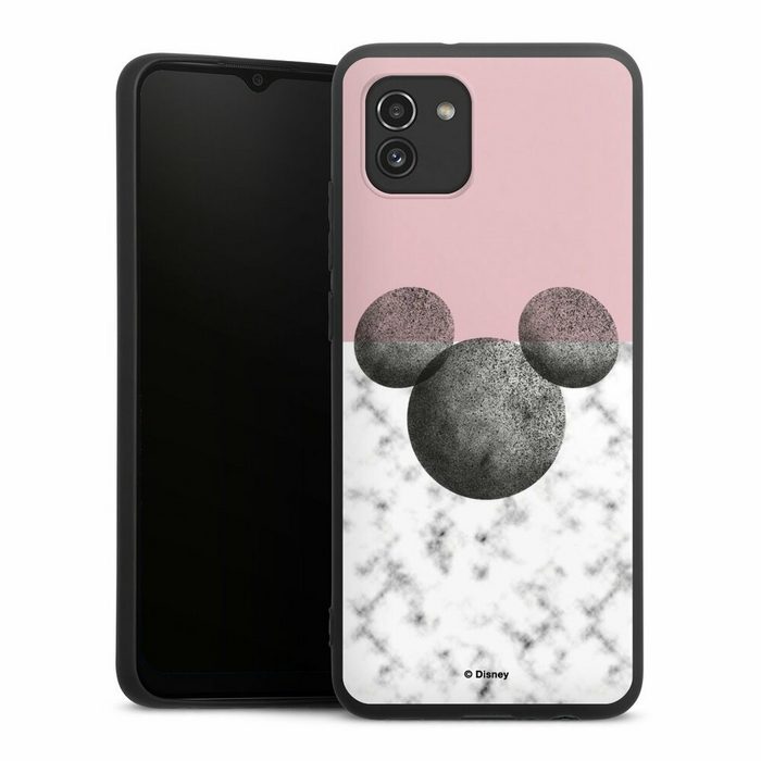 DeinDesign Handyhülle Disney Marmor Minnie Mouse Mickey Mouse Marmor Samsung Galaxy A03 Silikon Hülle Premium Case Handy Schutzhülle