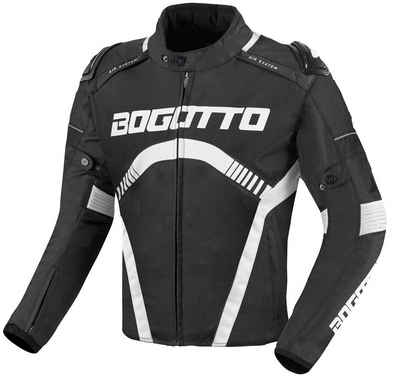 Bogotto Motorradjacke Boomerang wasserdichte Motorrad Textiljacke