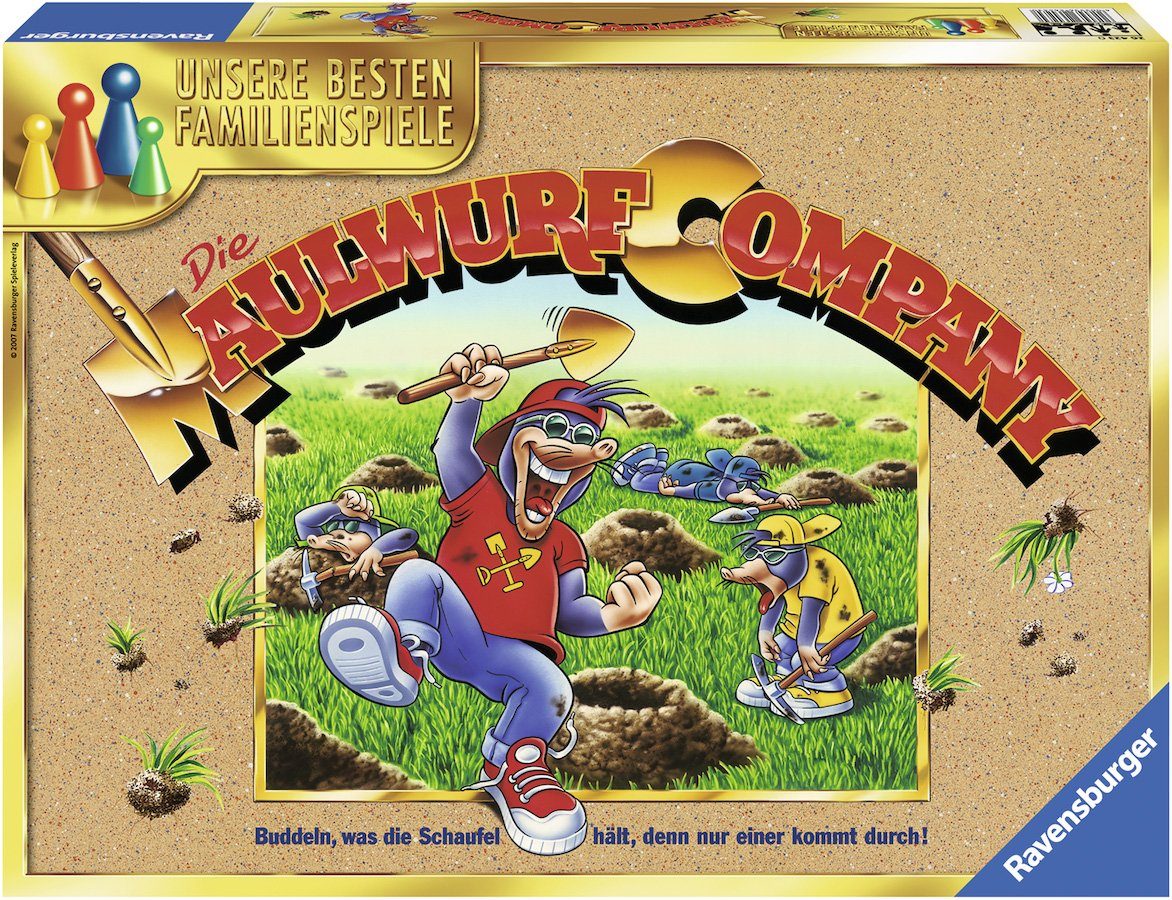 Ravensburger Spiel Die Maulwurf Company, Made in Europe