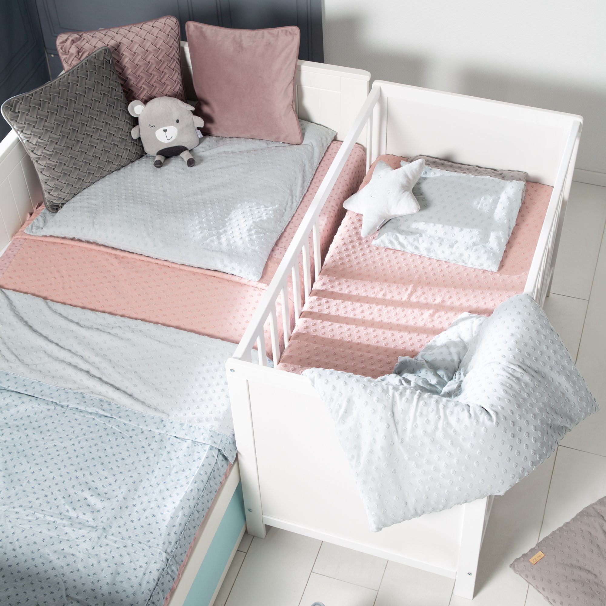 roba® Babybettwäsche Lil Planet Wiegenbettwäsche, 2- günstig online kaufen