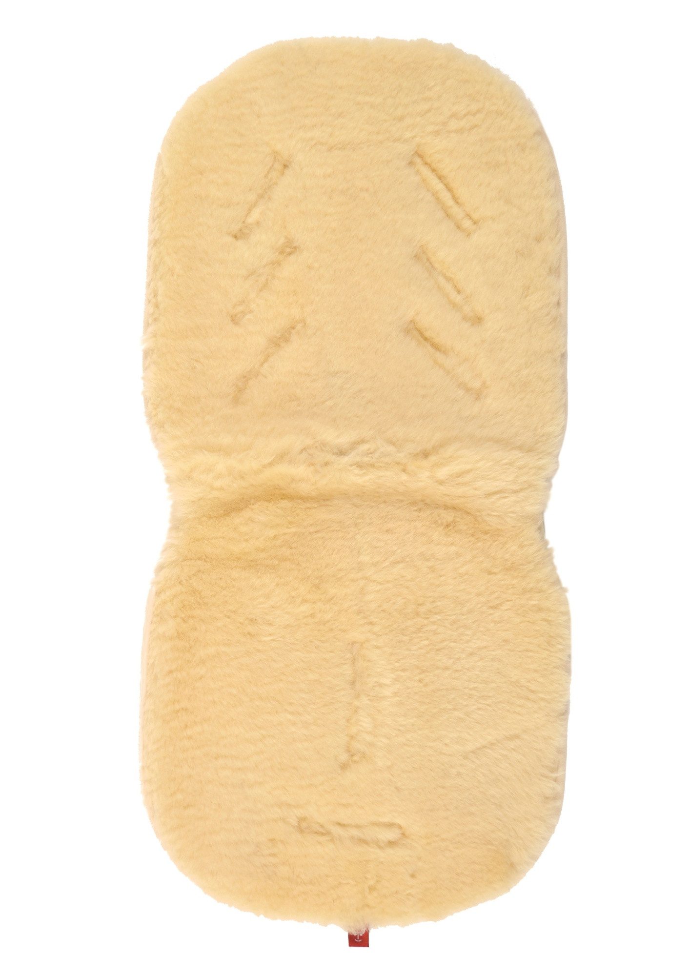 Kaiser Kinderwagen-Sitzauflage Lammfellauflage Patchwork