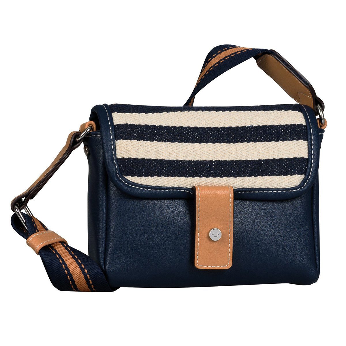 TOM TAILOR Umhängetasche Gina kleine Crossbag Flap Bag Umhängetasche 29097-134