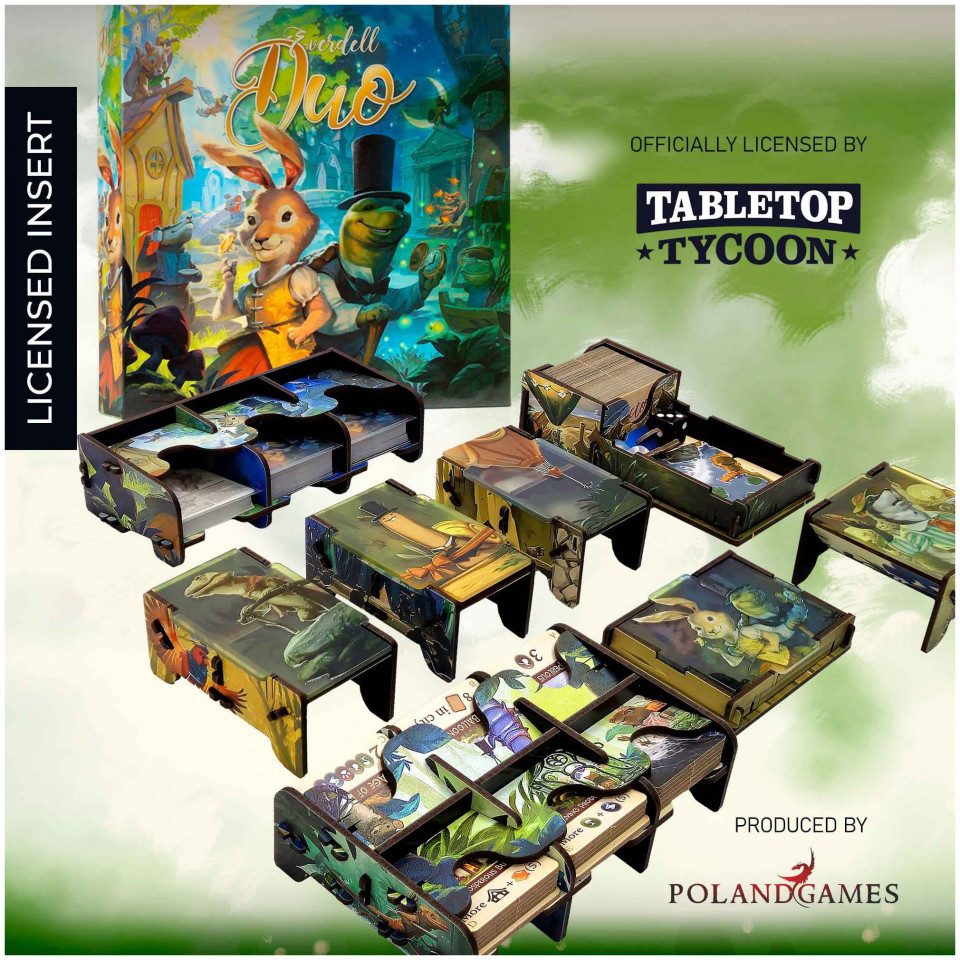 e-Raptor Spiel, Insert - Everdell Duo UV