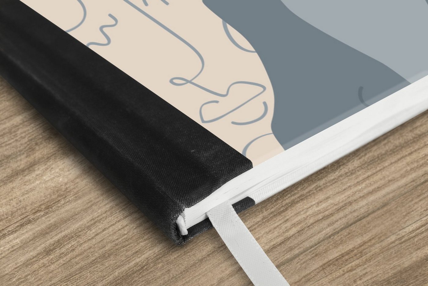 Thumbnail - MuchoWow Notizbuch Pastell - Mona Lisa - Strichzeichnung, Notebook, Notizblock a5, Tagebuch, Journal Liniert