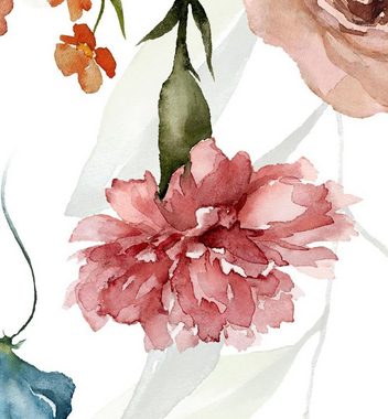 MyMaxxi Dekorationsfolie Küchenrückwand Bunte schöne Blumen selbstklebend Spritzschutz Folie