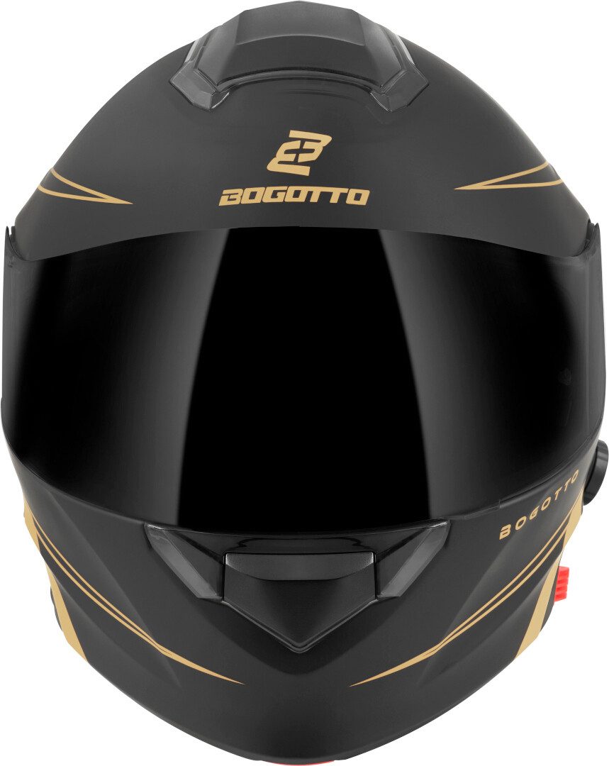 Bogotto Motorradhelm H271 BT Taog Bluetooth Klapphelm, Integriertes Kommunikationssystem,geeignet Für Brillenträger,hera – Bild 5 von 5