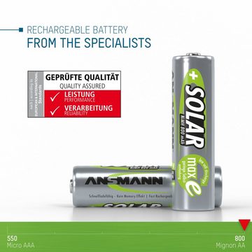 ANSMANN AG Lithium Batterie CR2 / CR15270 Solarakkus (1.2 V)