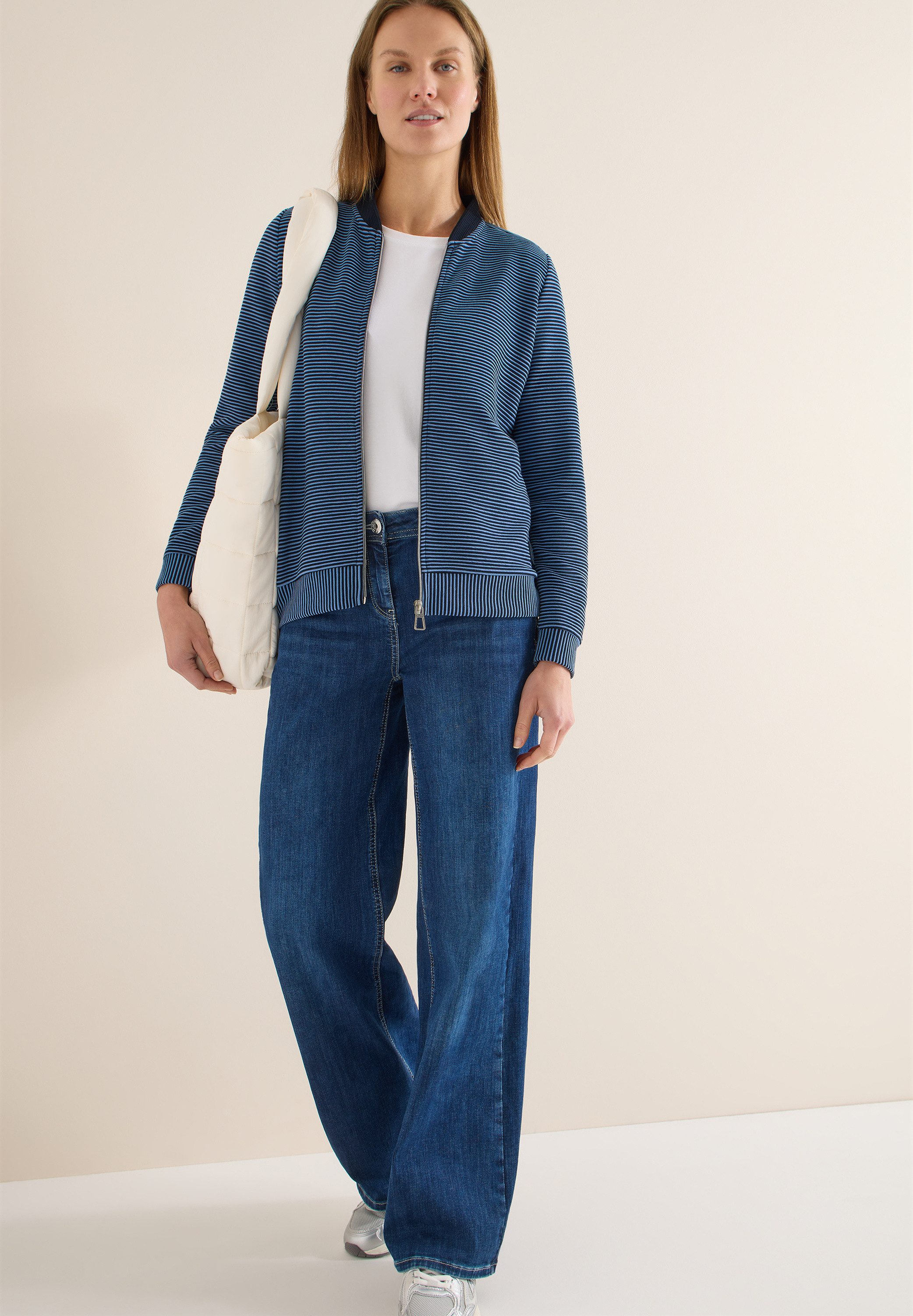 CECIL Cardigan mit Ottoman-Struktur günstig online kaufen
