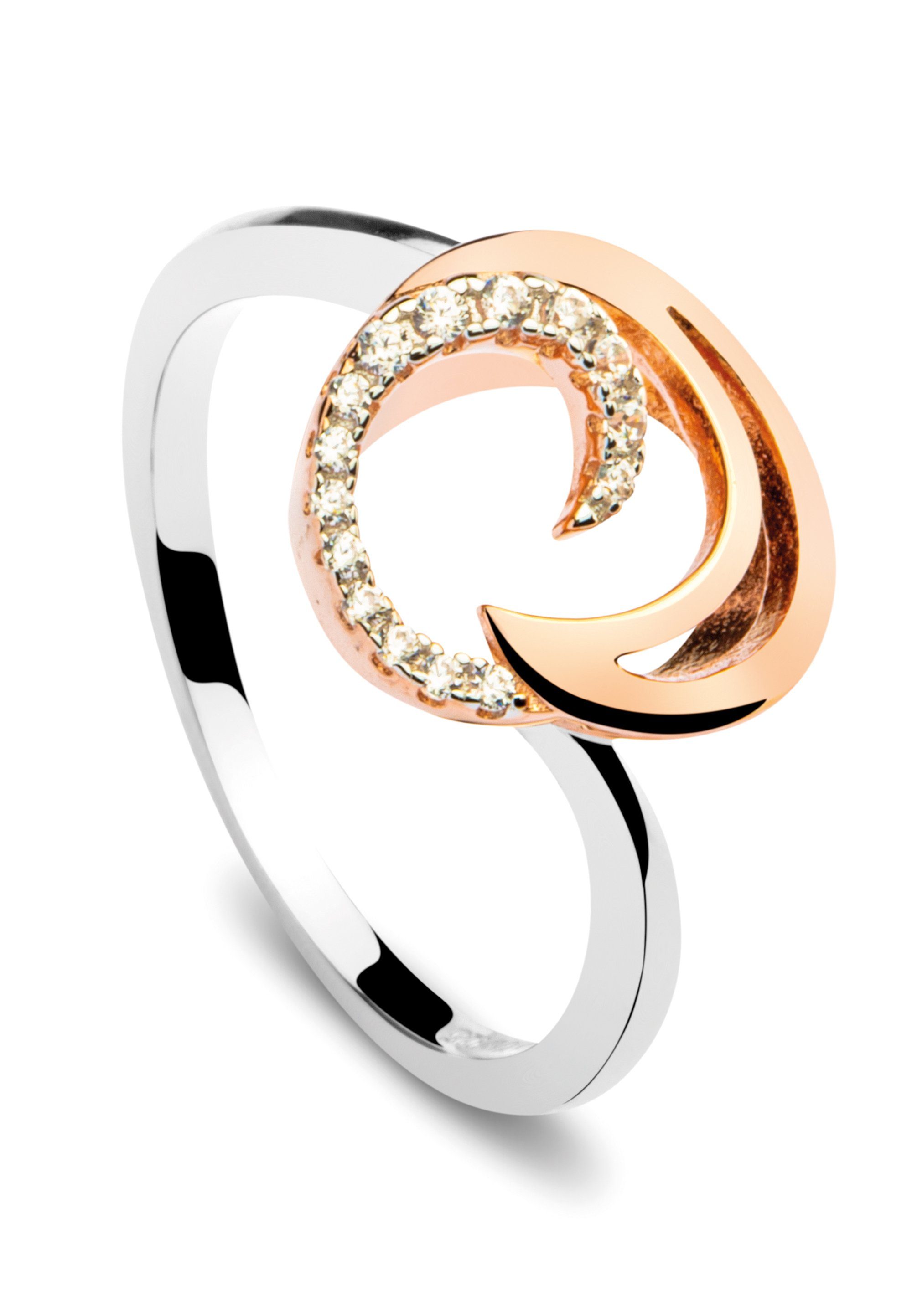 NANA KAY Fingerring Swinging Silver, mit tollem Steinbesatz