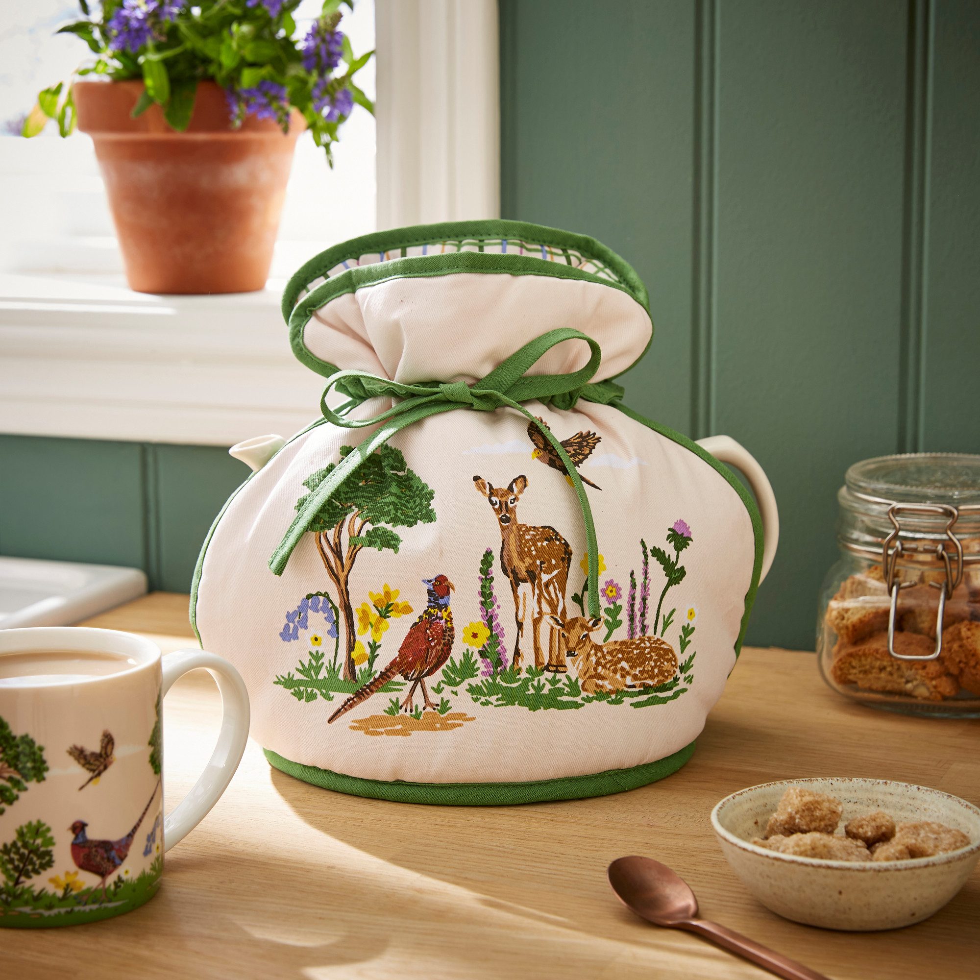 Ulster Weavers Teekanne Thistlewood, (1-St., 1-teilig), Muff Tea Cosy Teekannenhaube ca.26x23cm Teekannenwärmer