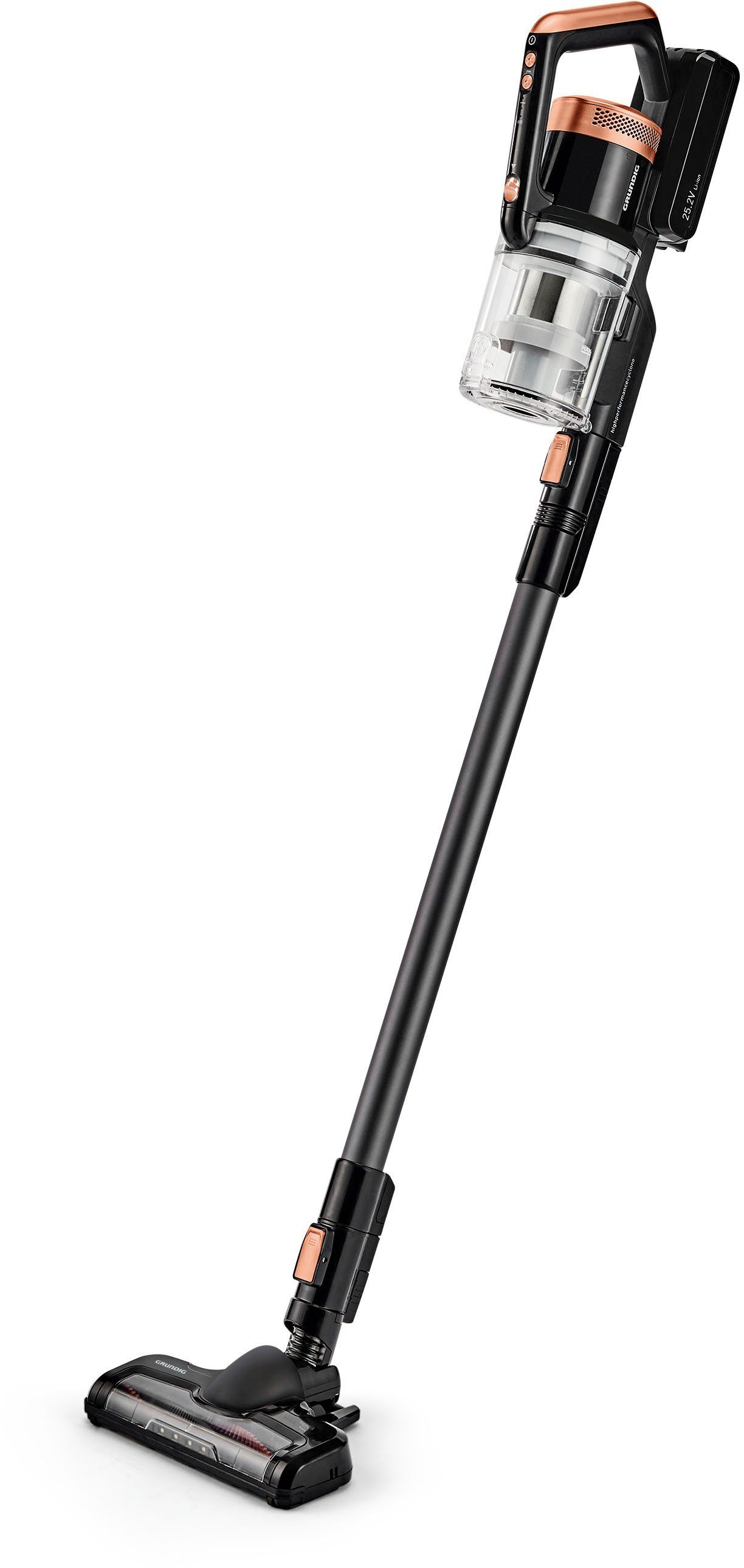 Grundig Akku-Hand-und Stielstaubsauger mit Wischfunktion VCP 5030 3-in-1, beutellos