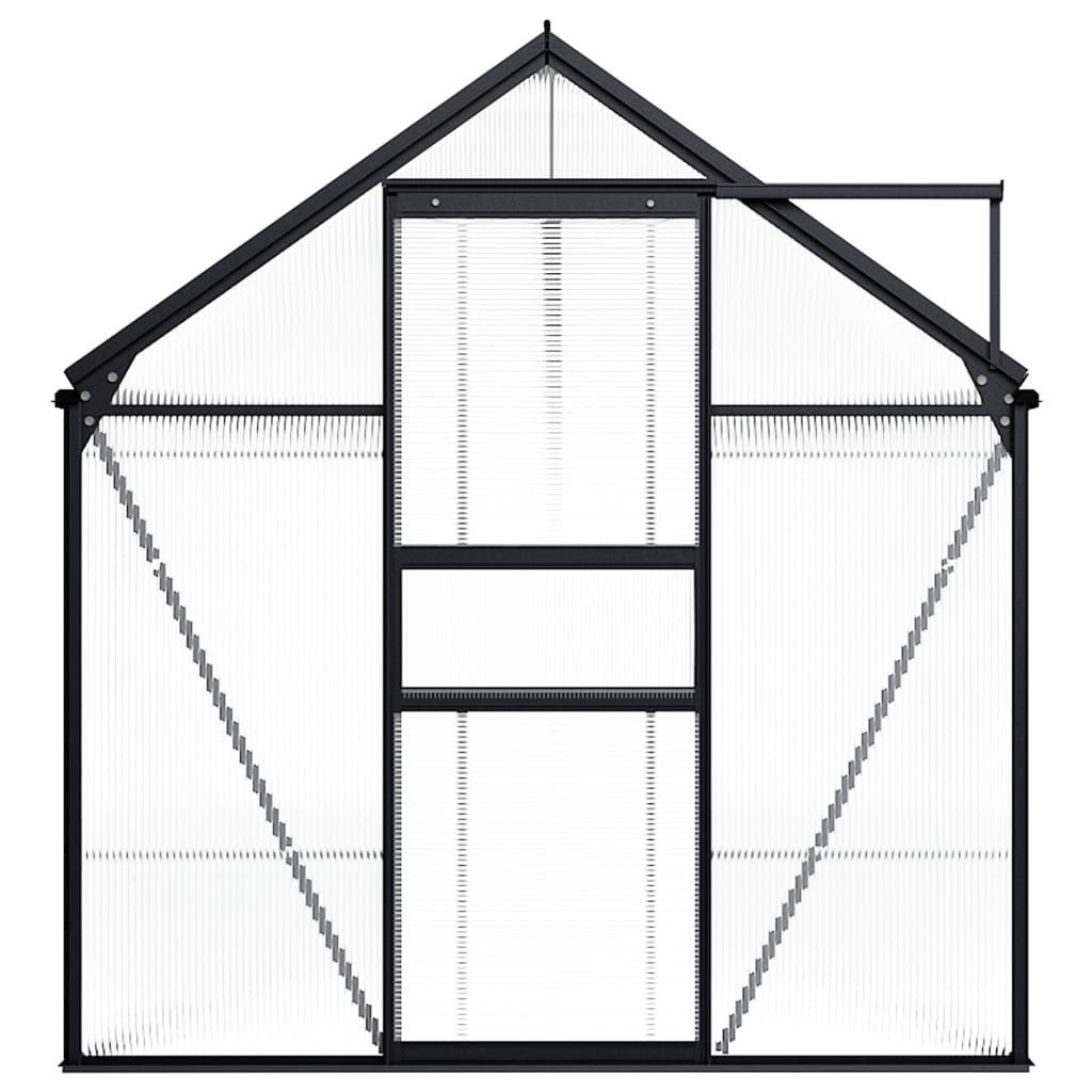DOTMALL Gewächshaus Gewächshaus Anthrazit Aluminium 9,31 günstig online kaufen