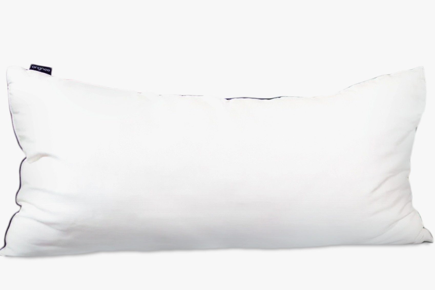 orignee Naturfaserkissen Seidenfüllung – ergonomisches Naturkissen für Bauchschläfer, Füllung: 80% Wildseide, 20% Seide, Bezug: Lyocell, Bauchschläfer, Set, 1-tlg., Hypoallergen und atmungsaktiv