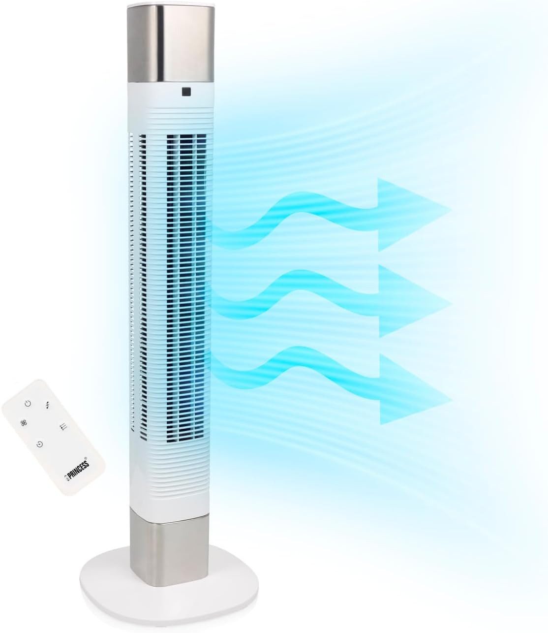 PRINCESS Turmventilator Princess 358275 Smart Turmventilator - App-gesteuert - 103 cm, 103 cm - App-gesteuert