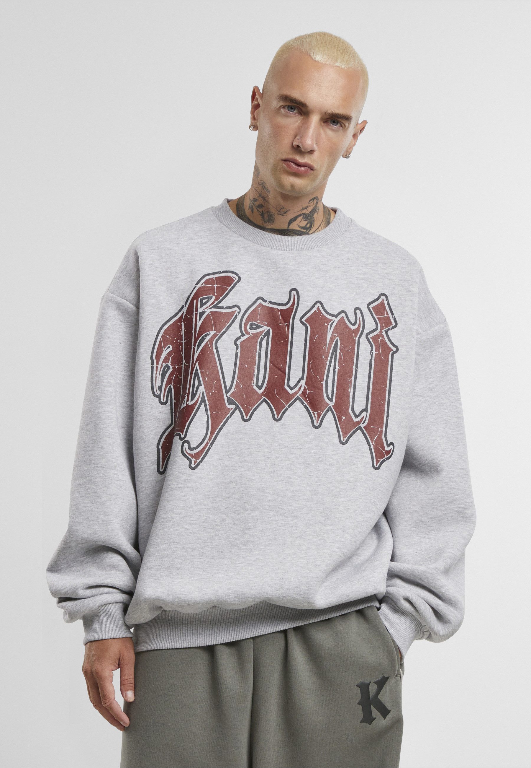 Karl Kani Rundhalspullover Karl Kani KK Kani Inside Out Crew (1-tlg)