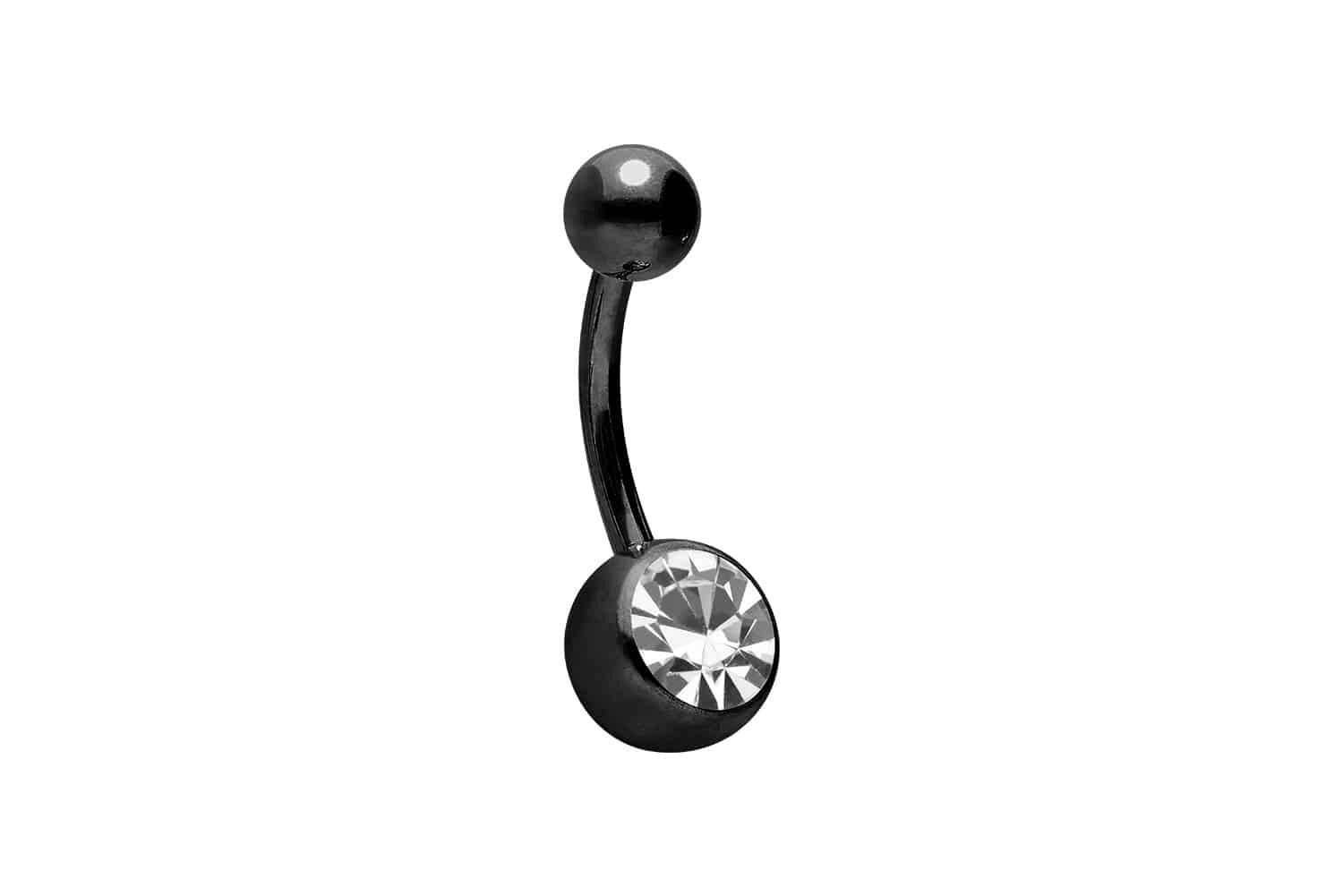 PIERCINGLINE Bauchnabelpiercing Titan Bananabell mit Innengewinde günstig online kaufen
